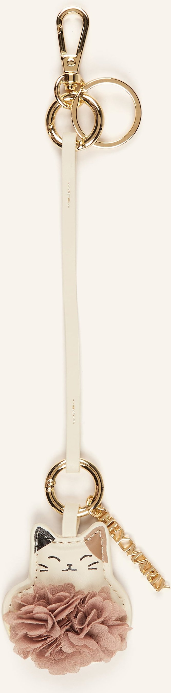 Thumbnail - Hey Marly Taschenanhänger Soft Cat beige