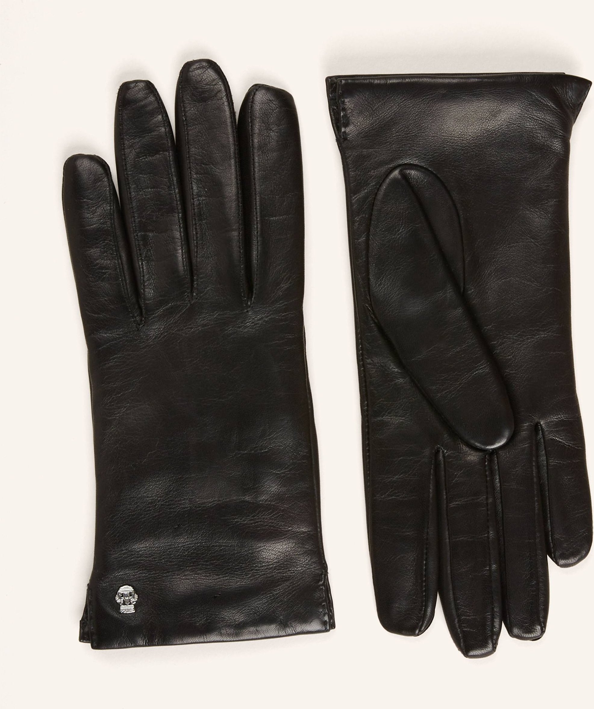 Thumbnail - Roeckl Lederhandschuhe Odessa Mit Cashmere-Futter schwarz