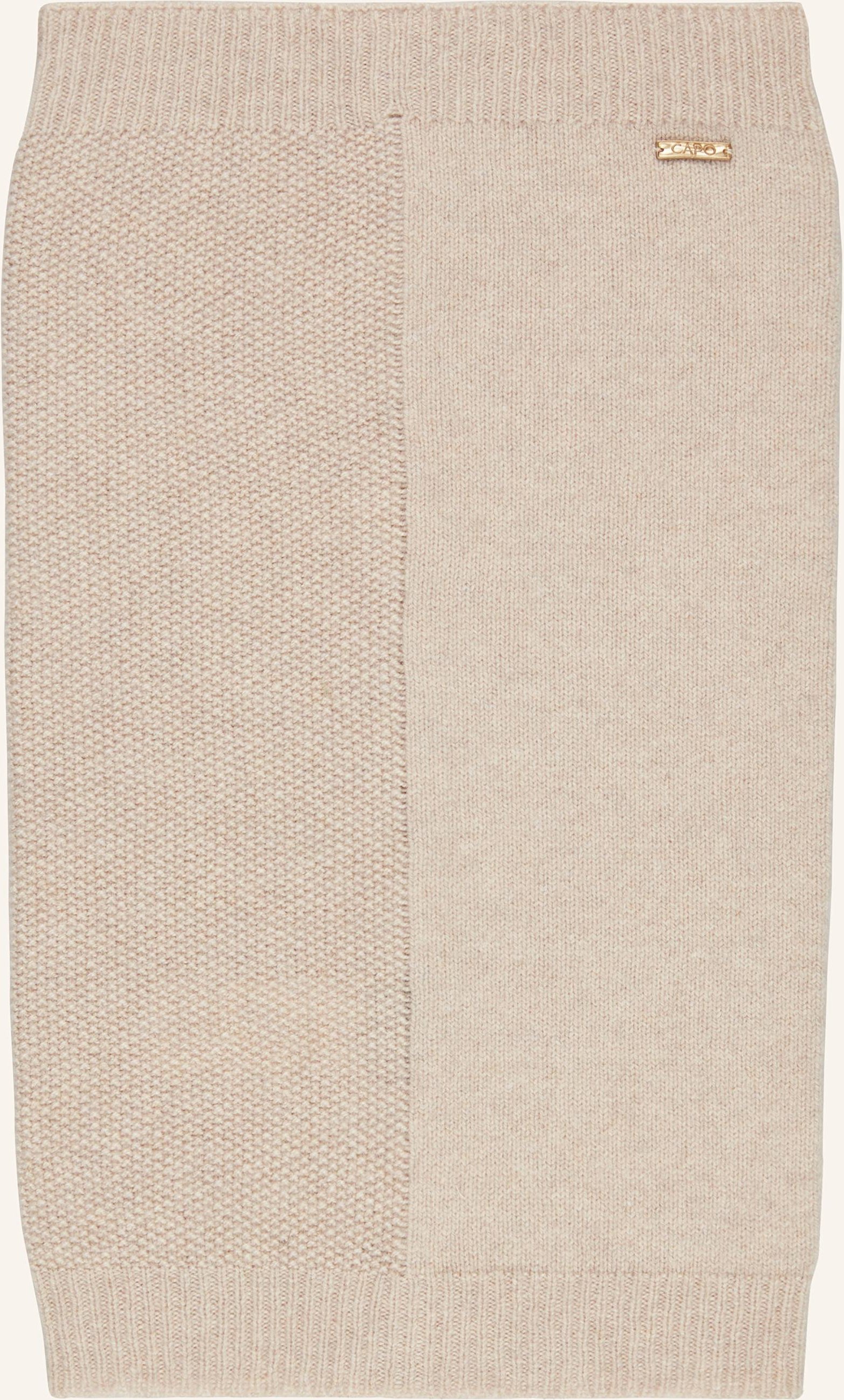 Capo Loop-Schal Mit Cashmere beige