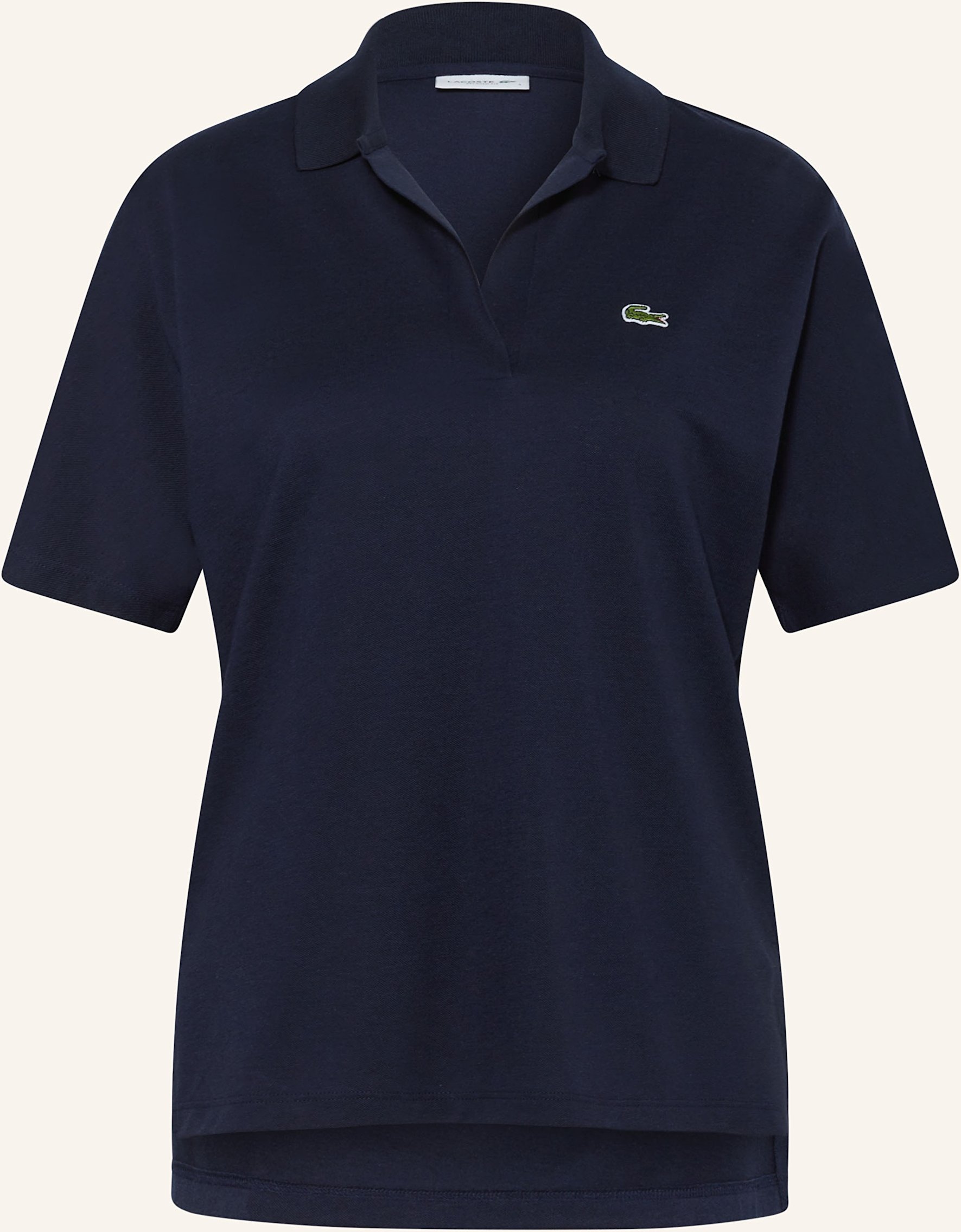 Lacoste Piqué-Poloshirt blau