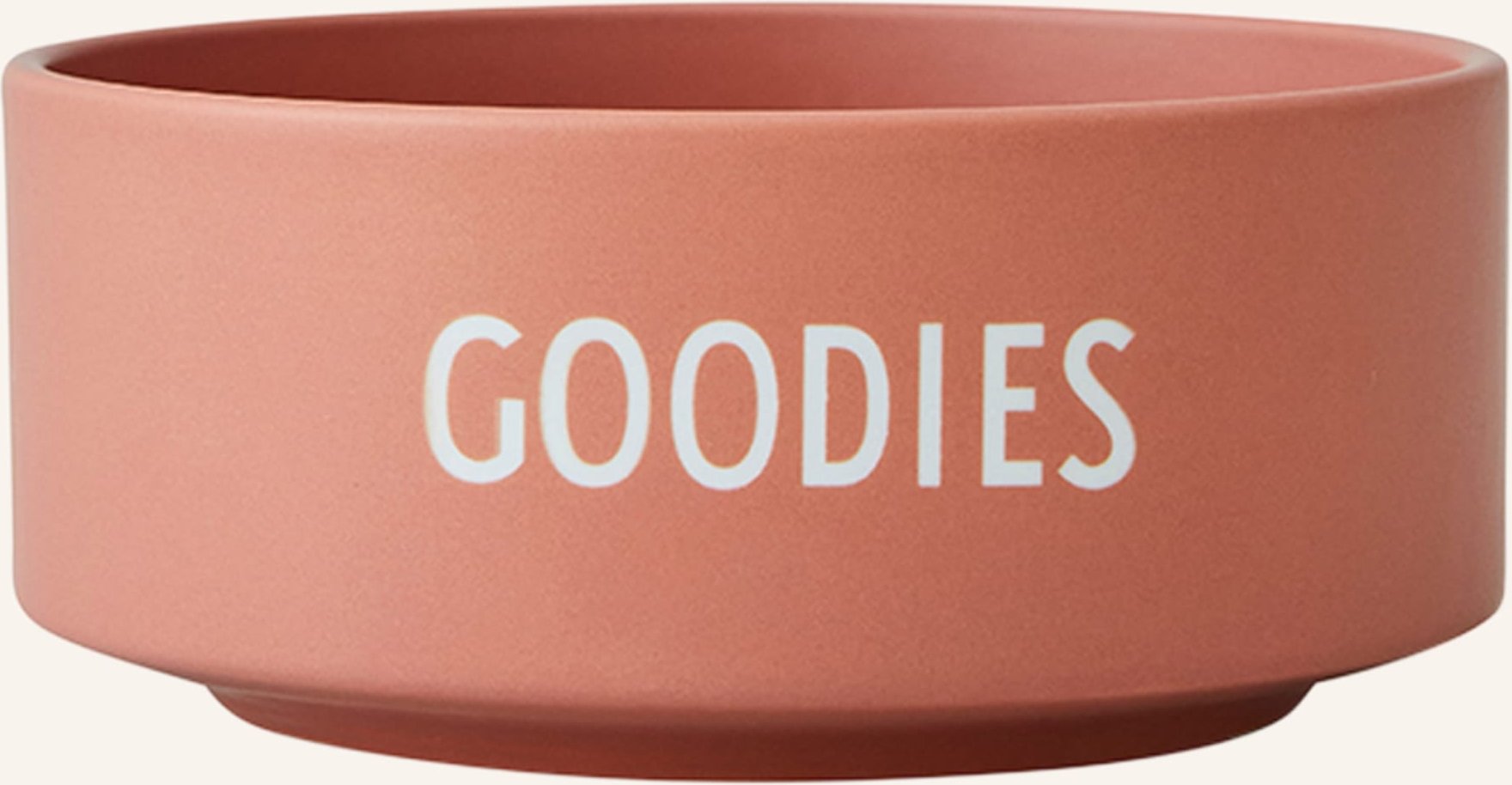 Design Letters Schale Livedream orange