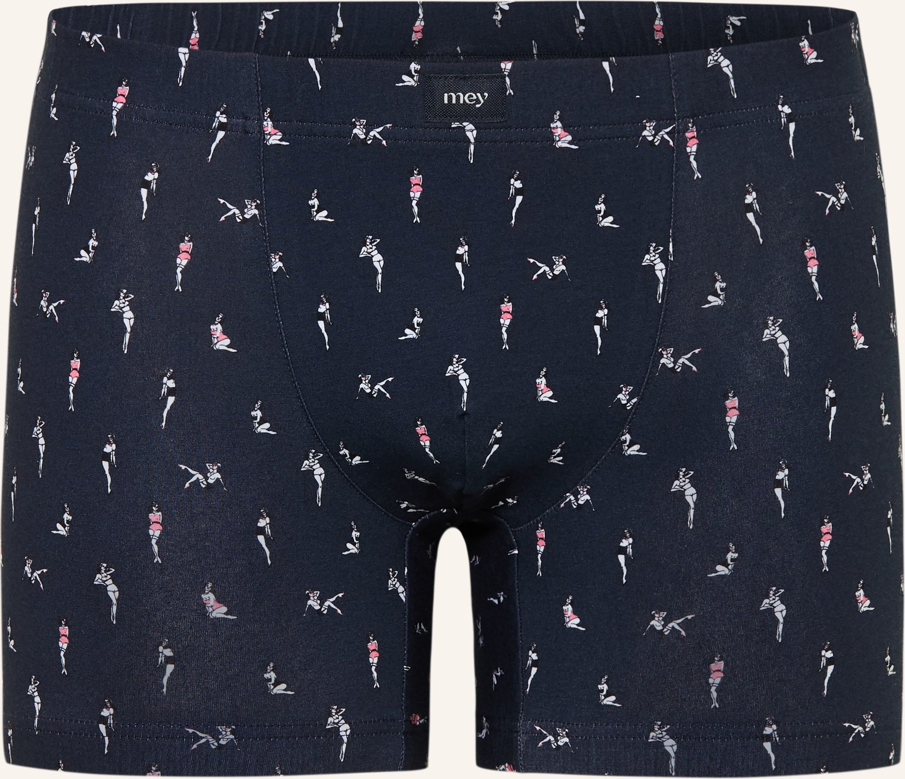 Mey Boxershorts Serie Pin Up Doll blau