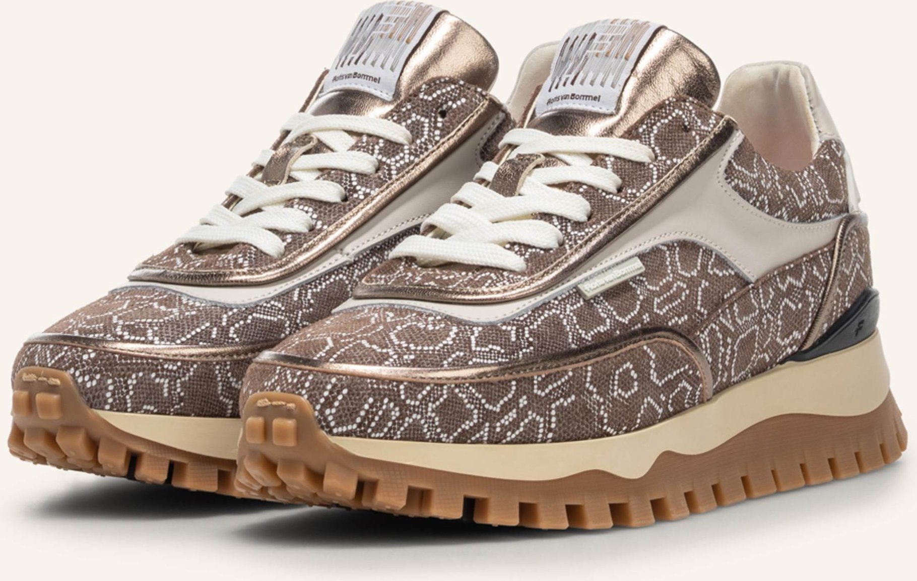 Floris Van Bommel Sneaker Grommi 02 braun