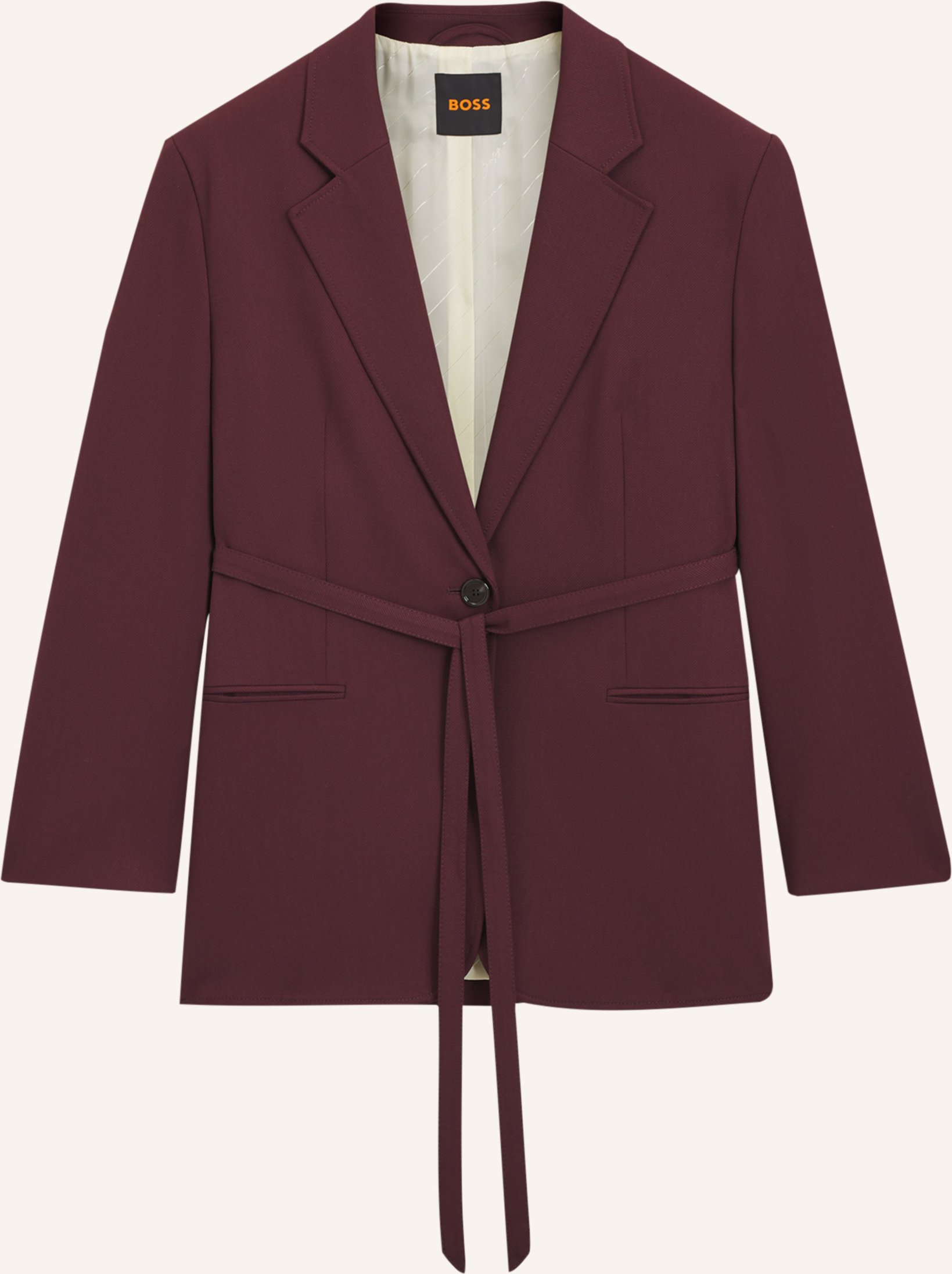 Boss Blazer C_Jalara Oversize Fit braun