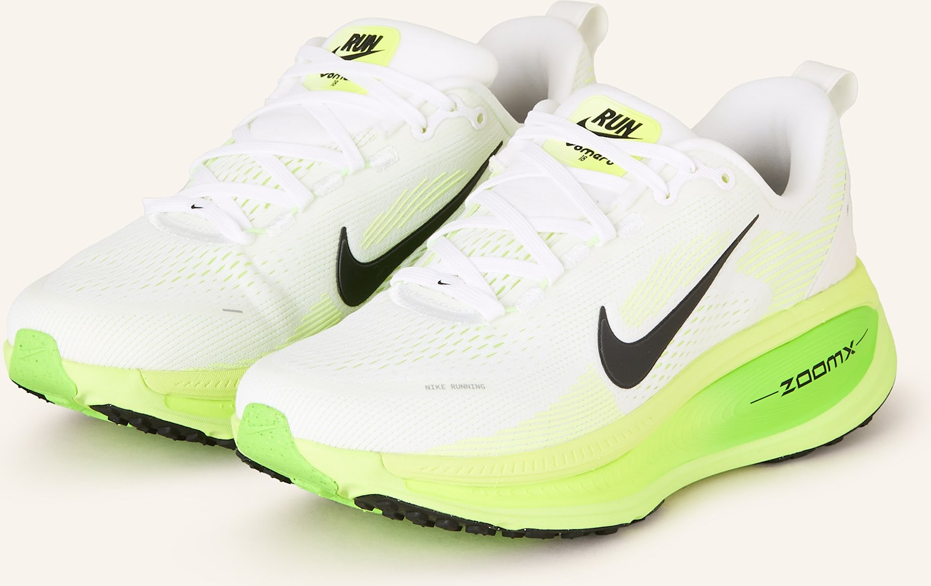 Nike Laufschuhe Vomero 18 weiss
