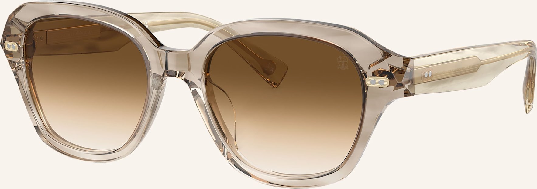 Brunello Cucinelli Sonnenbrille bc4004s beige
