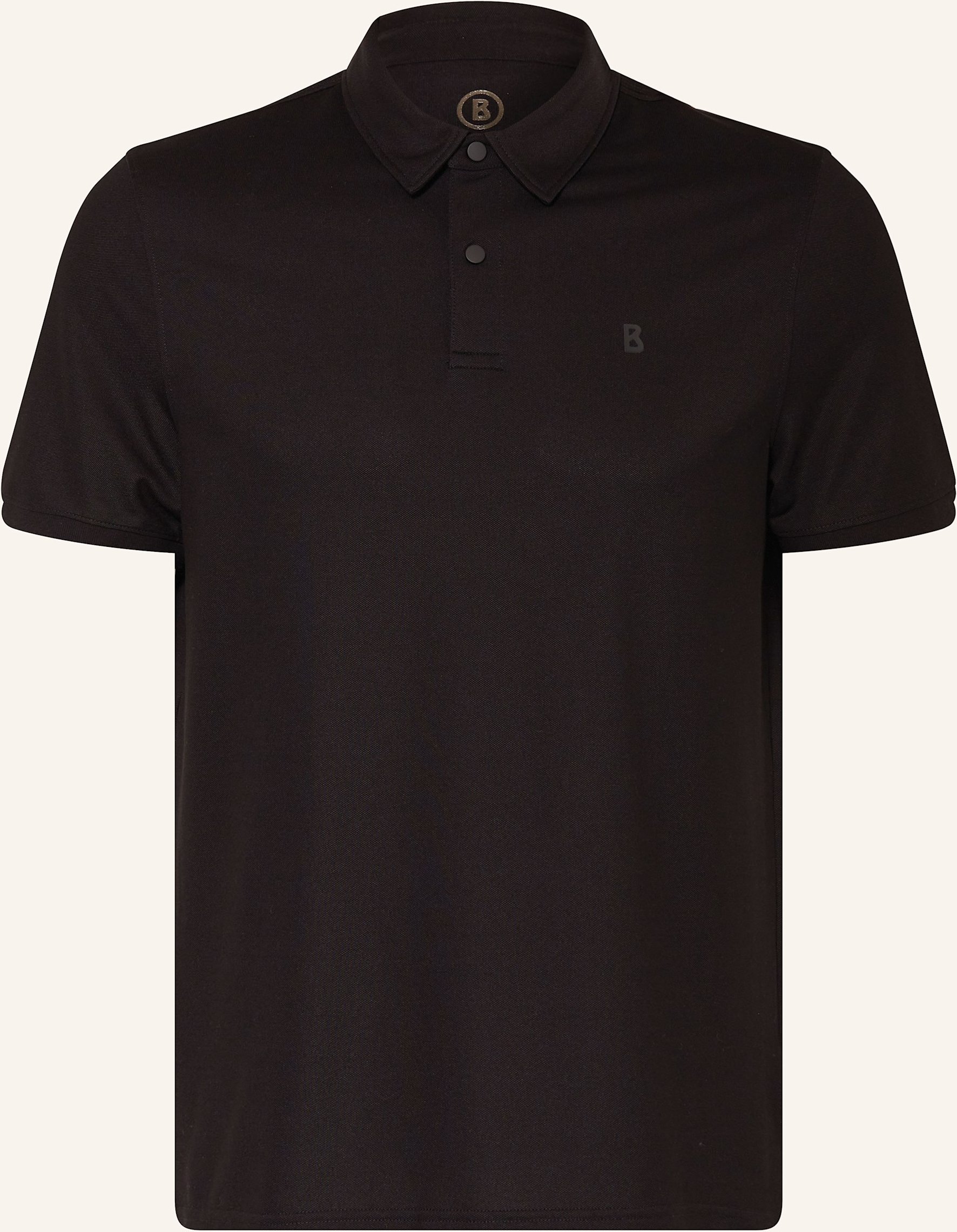Bogner Piqué-Poloshirt Timo Regular Fit schwarz