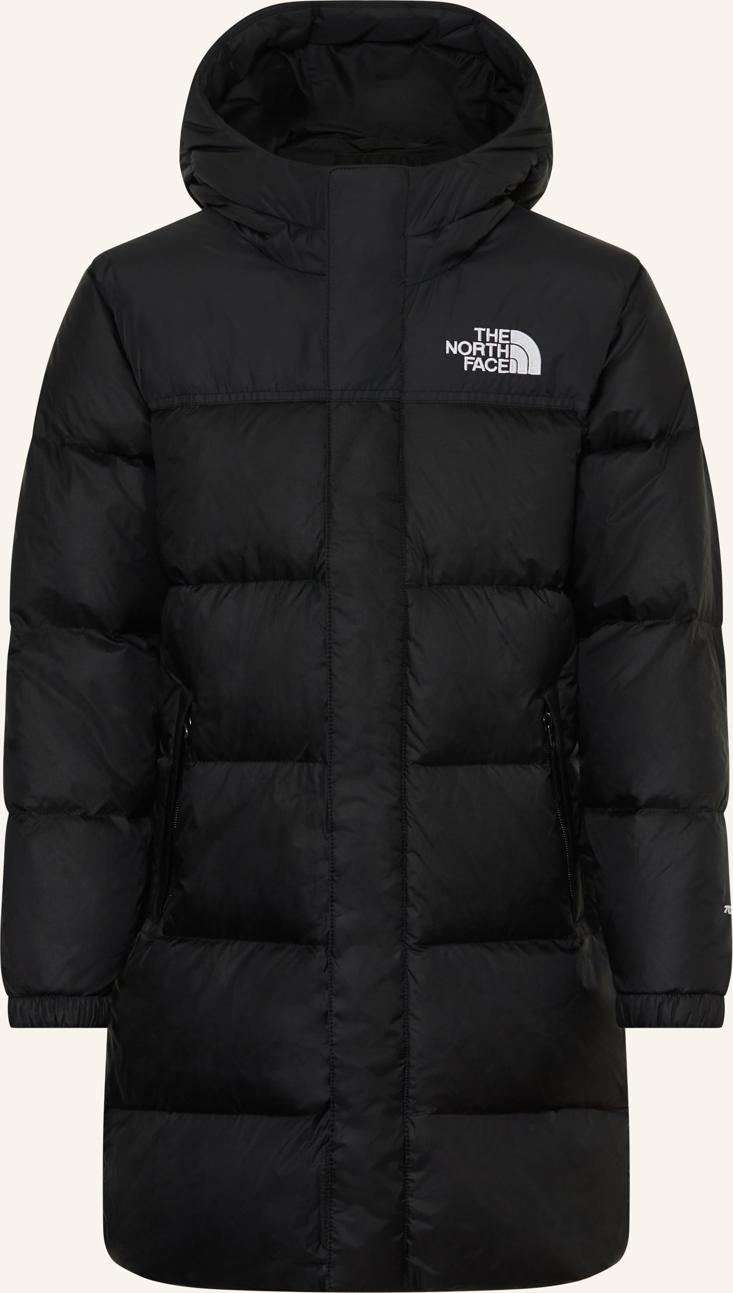 The North Face Daunenmantel schwarz