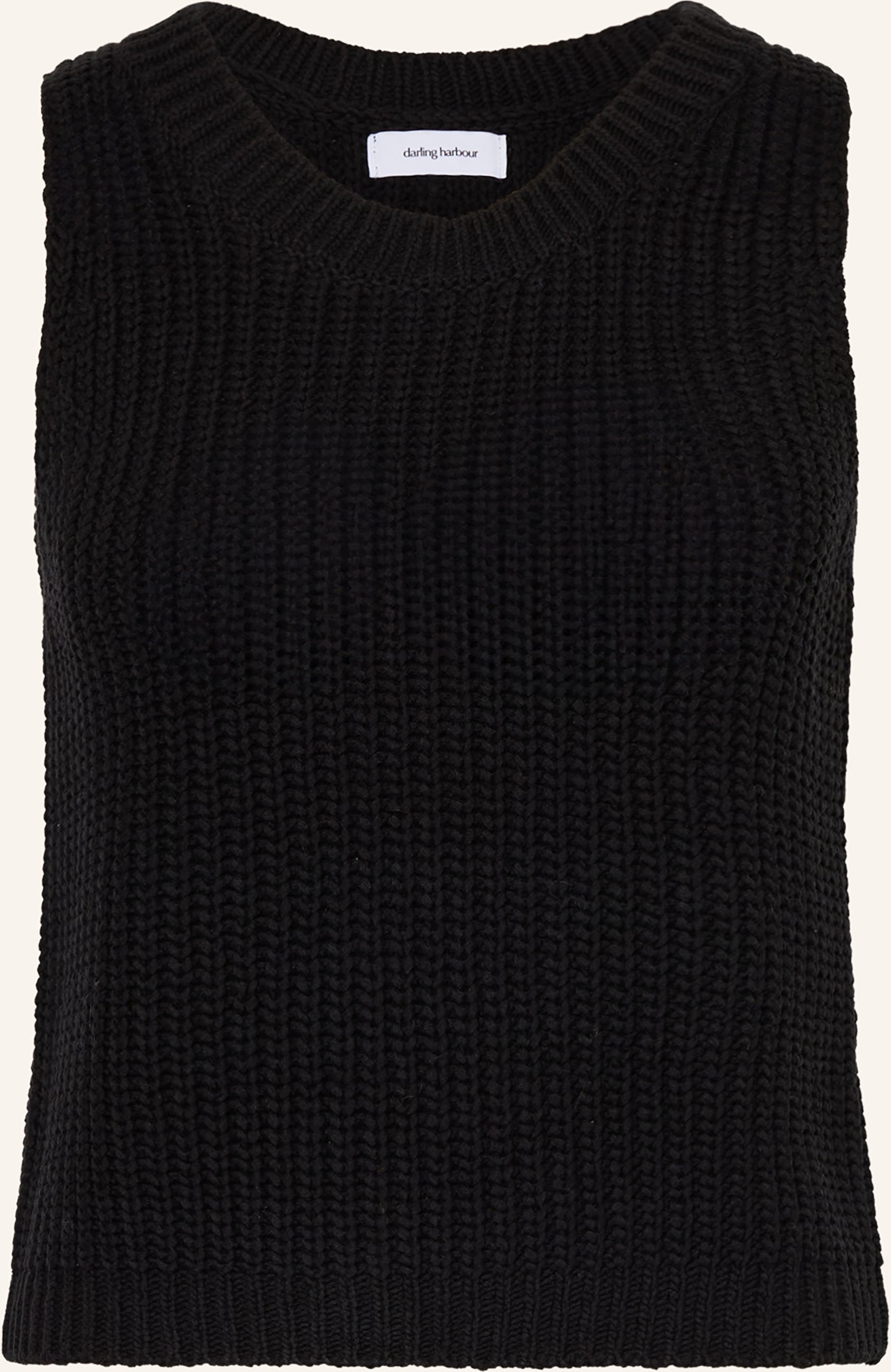 Darling Harbour Stricktop schwarz