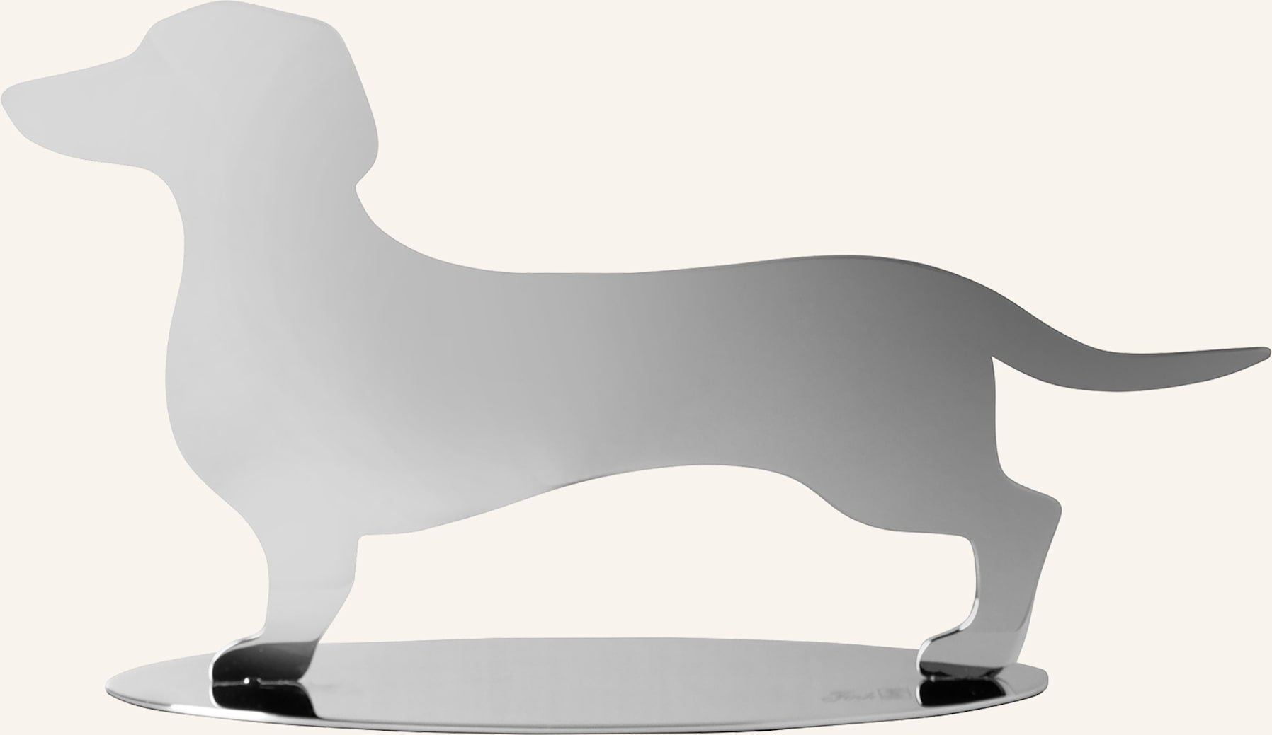 Thumbnail - Fink Deko Hund Oscar silber