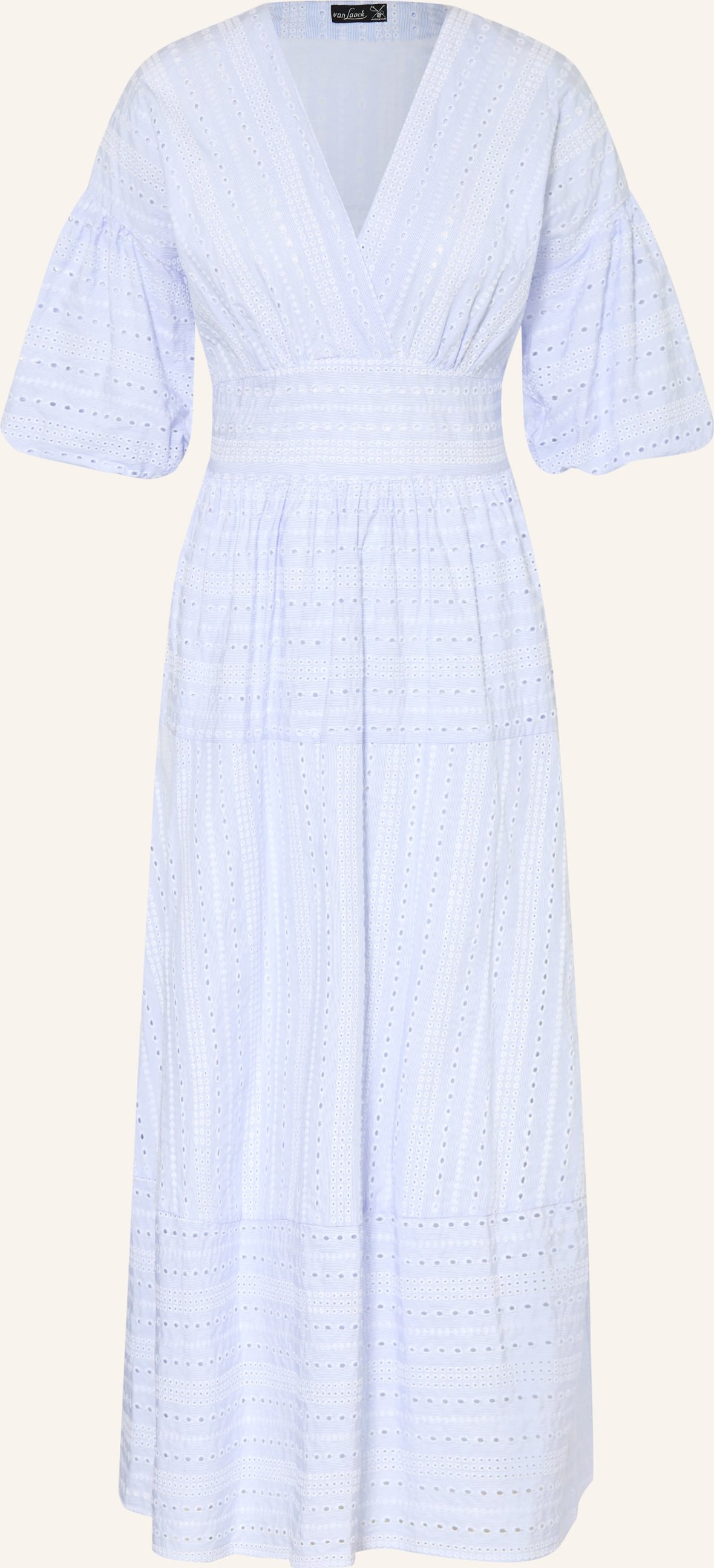 Van Laack Kleid Vl-Kamela-Sge Aus Lochspitze blau