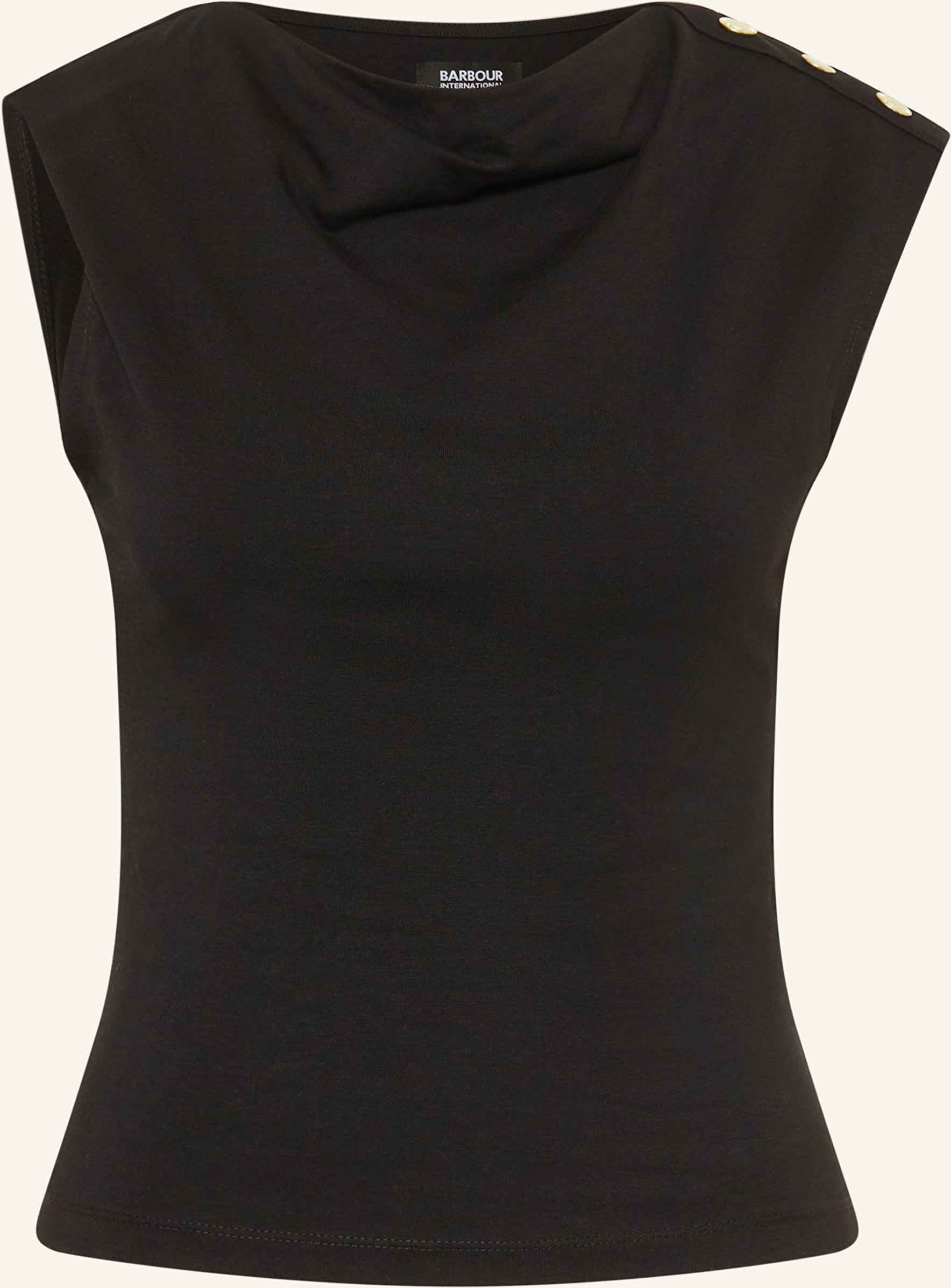 Barbour International Top Gigi schwarz