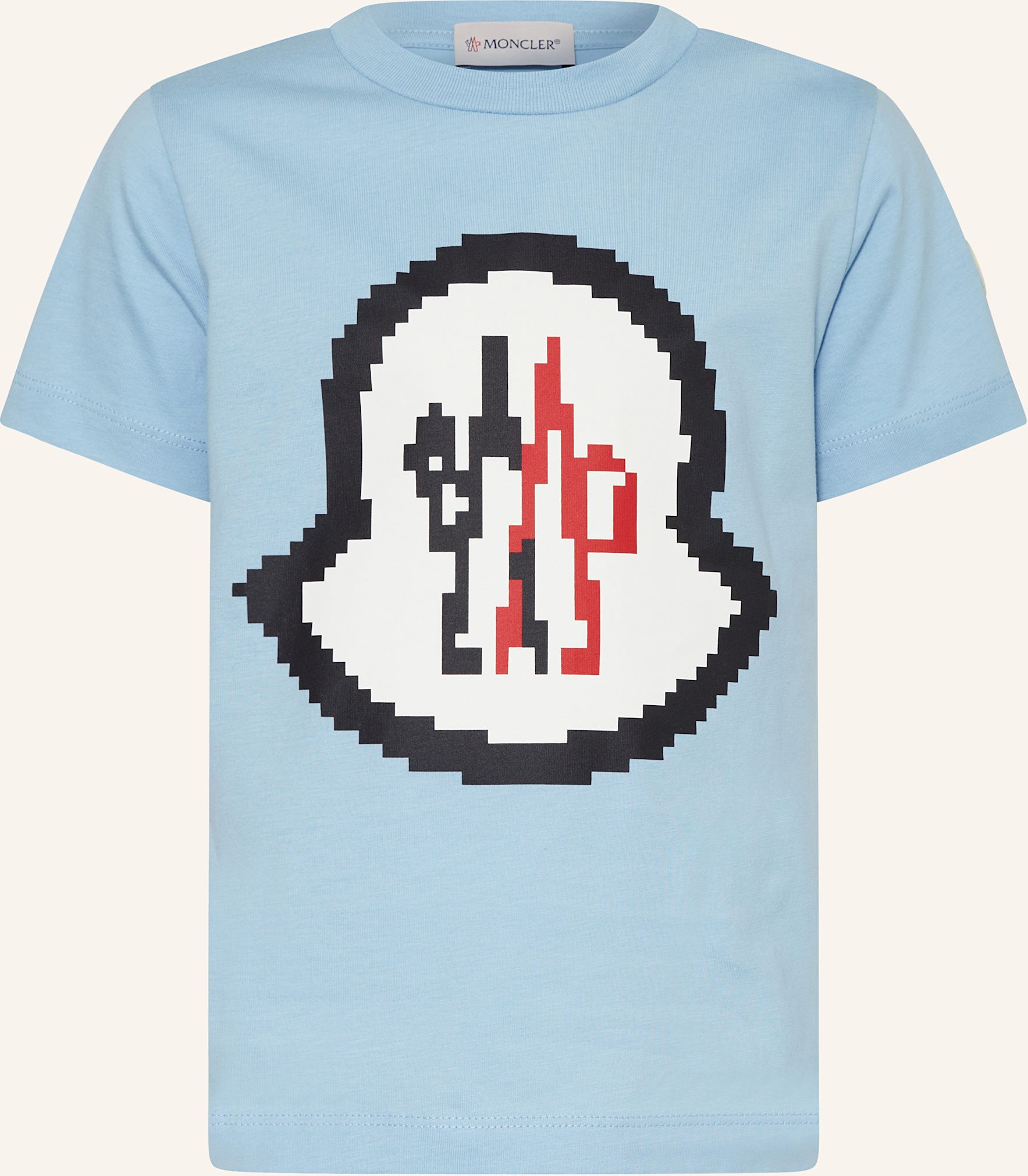Moncler Enfant T-Shirt blau
