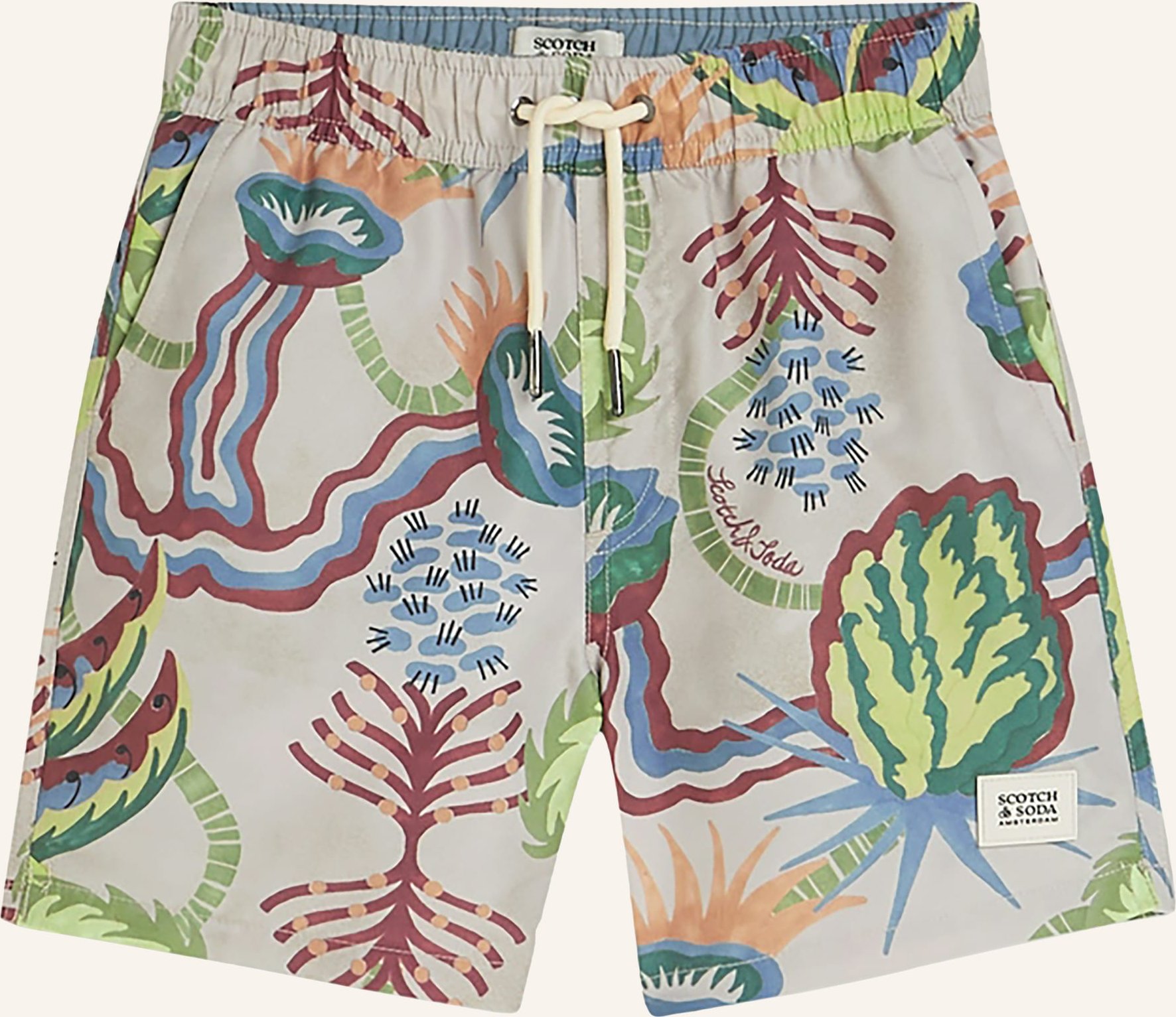 Scotch & Soda Badeshorts beige