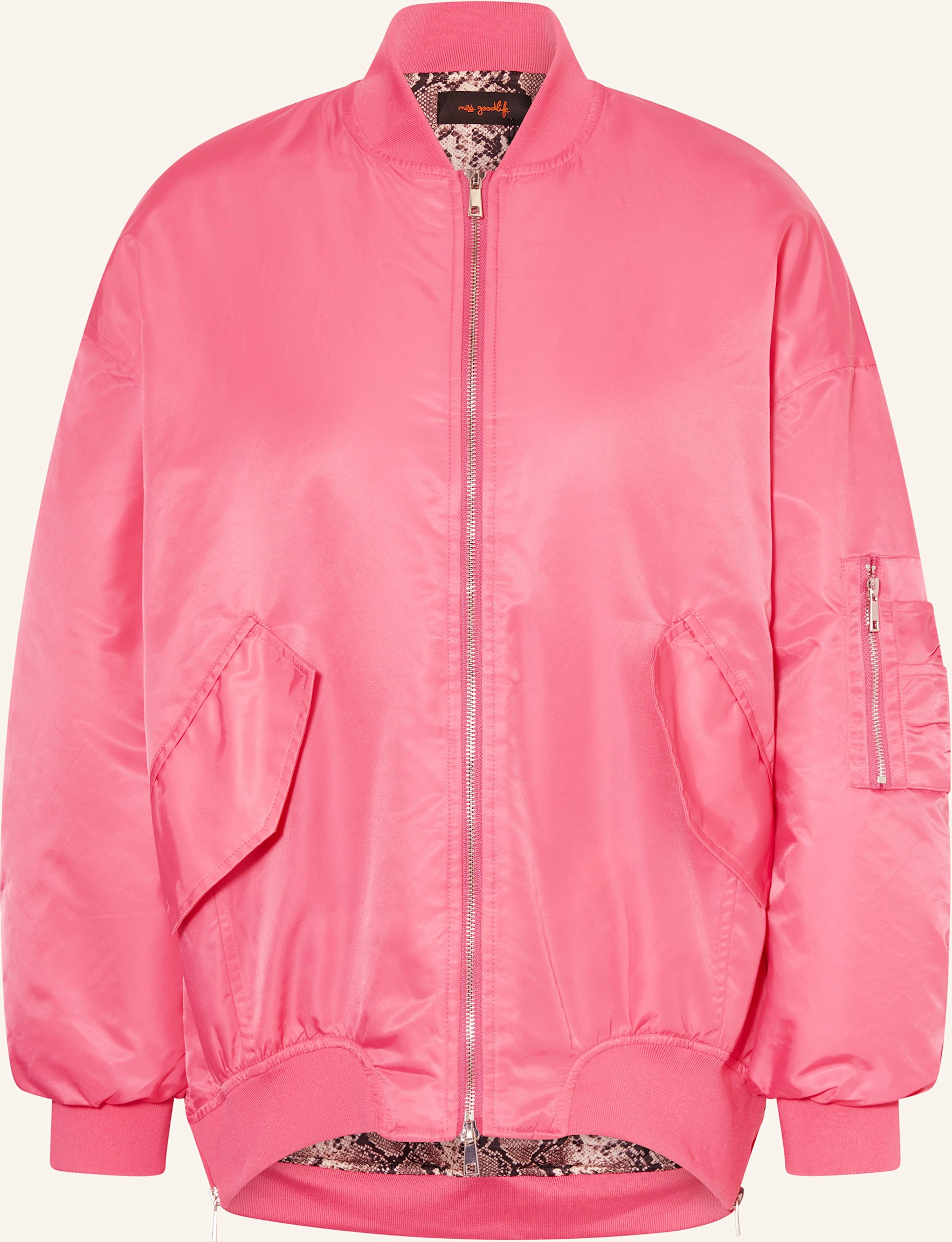 Miss Goodlife Oversized-Blouson pink