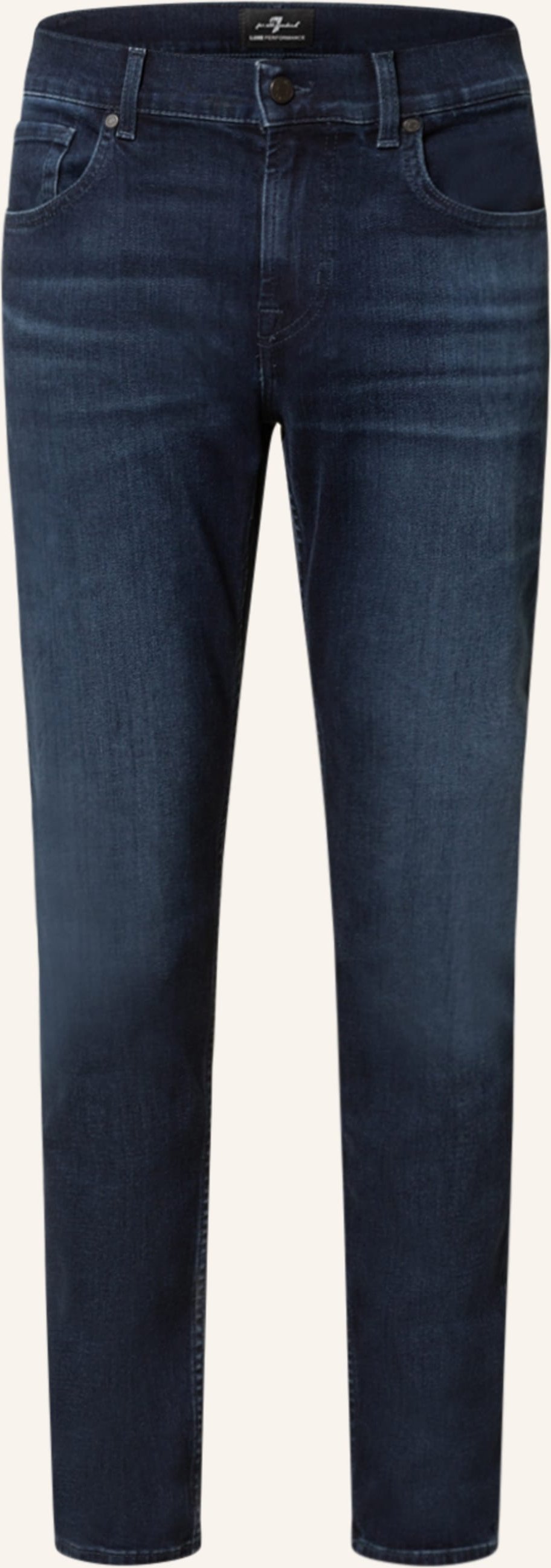 7 For All Mankind Jeans Slimmy Tapered Modern Slim Fit blau