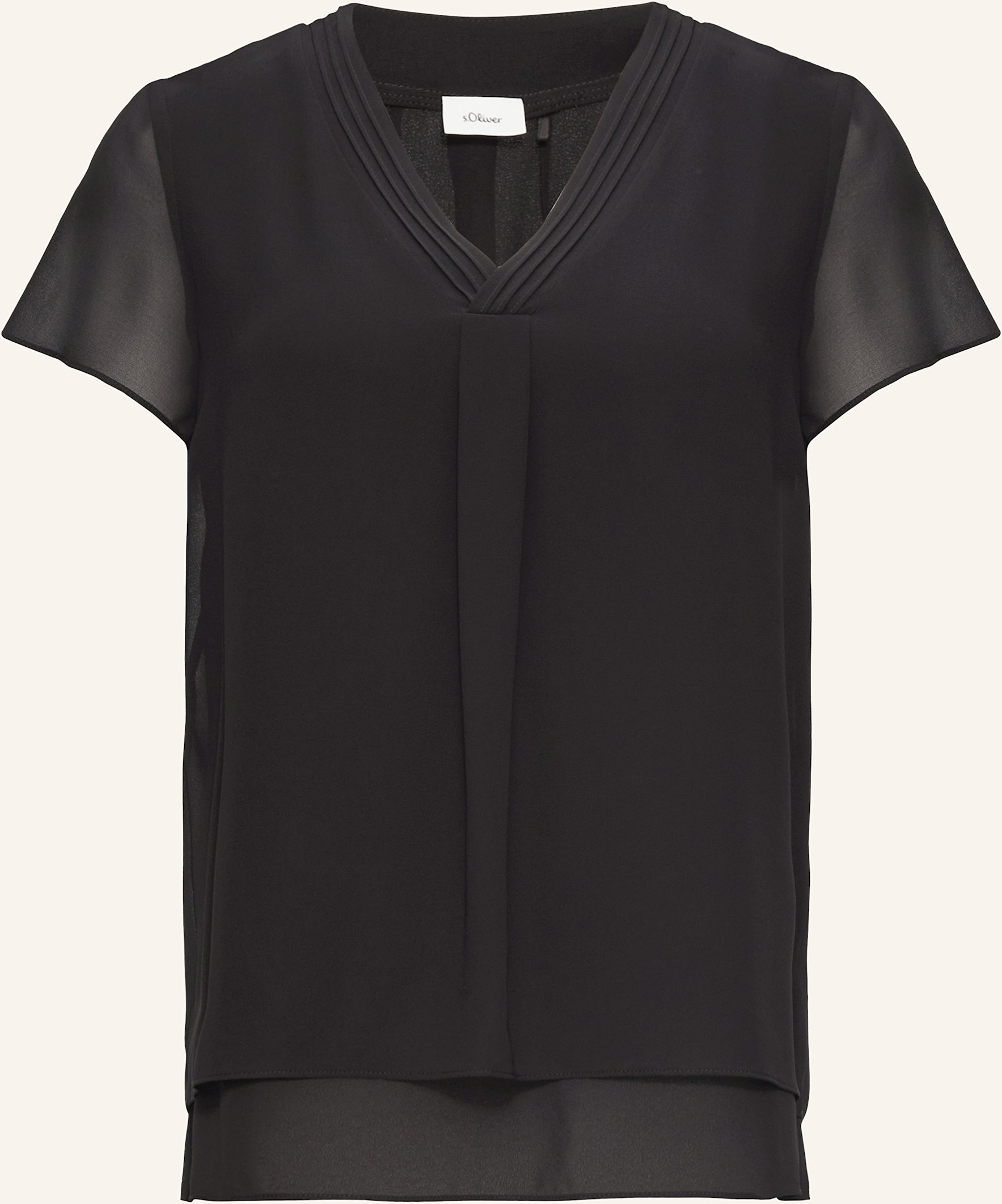 Thumbnail - S.Oliver Black Label Blusenshirt schwarz