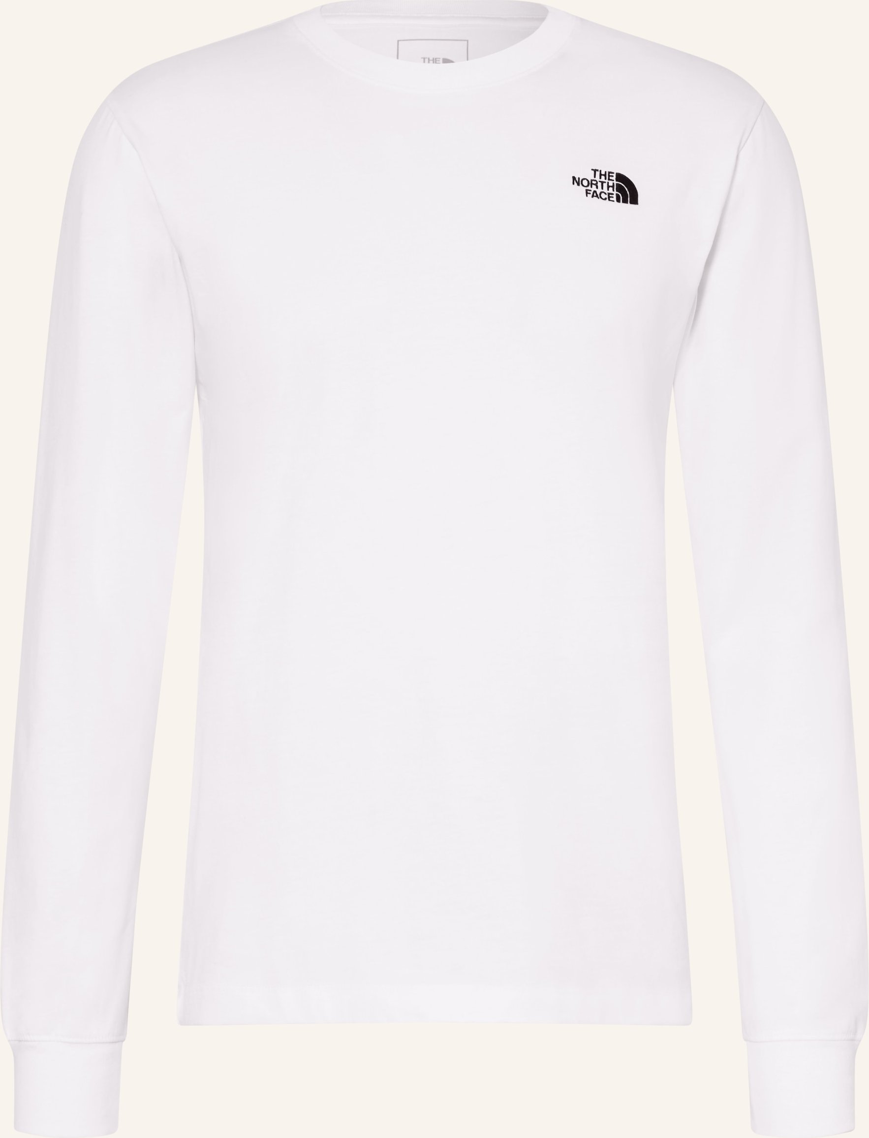 The North Face Longsleeve Evolution Simple Dome weiss