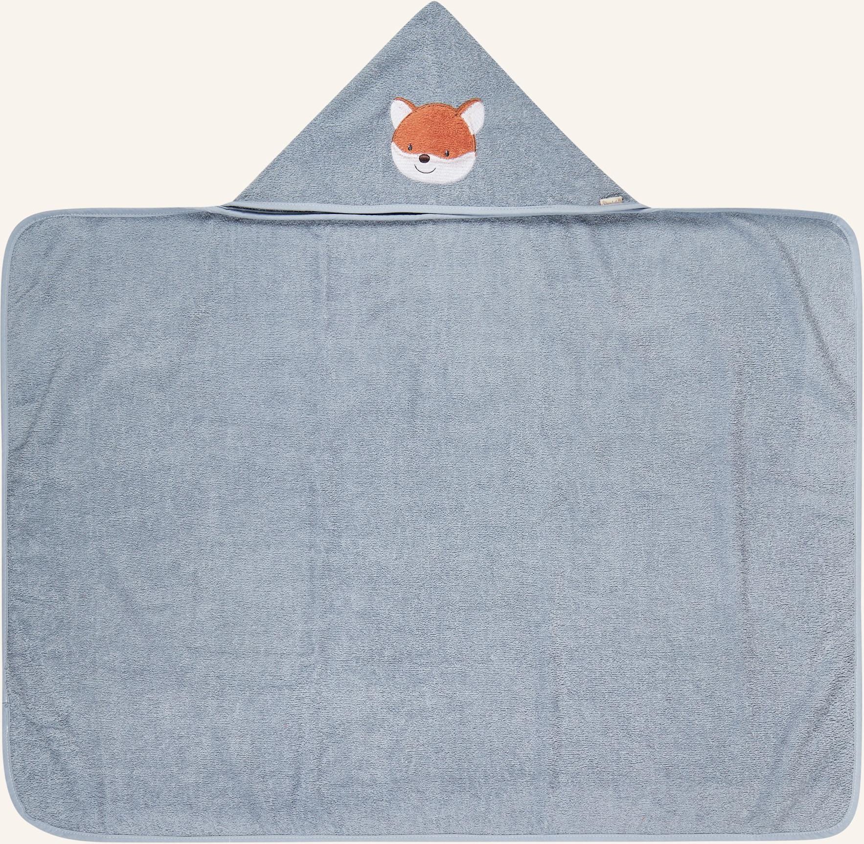 Sterntaler Kapuzenbadetuch 100X70 Cm Filou blau