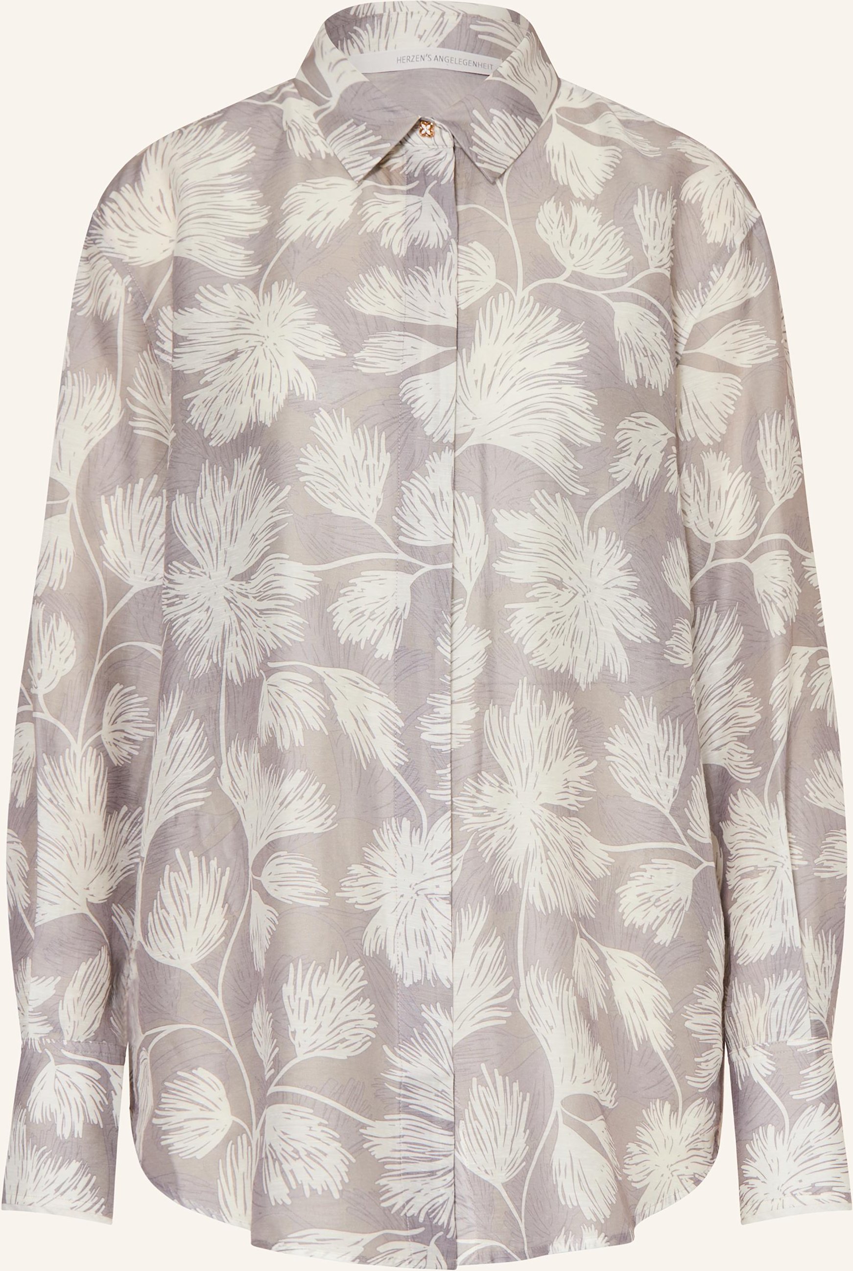 Herzen's Angelegenheit Hemdbluse grau