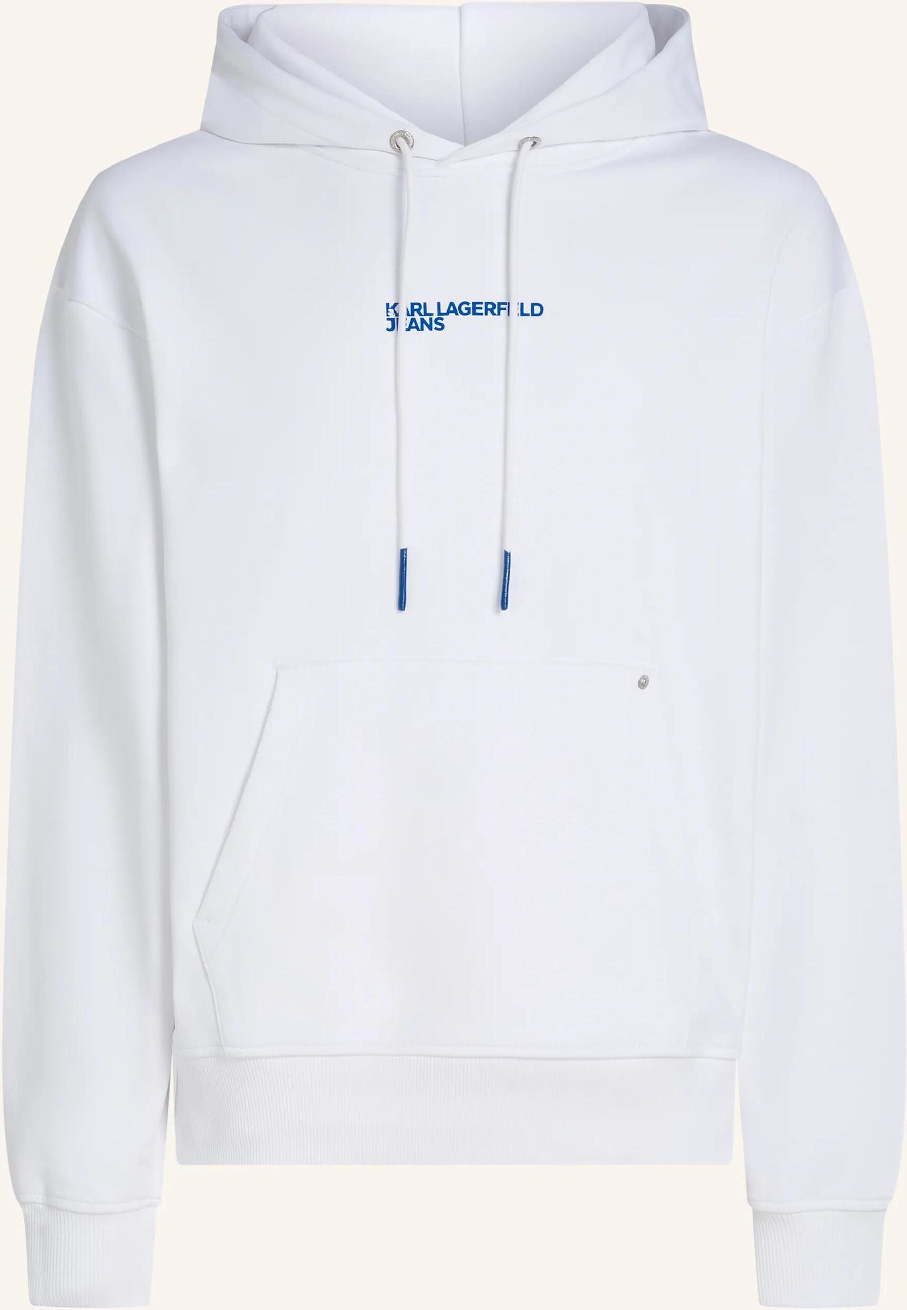 Karl Lagerfeld Jeans Hoodie weiss