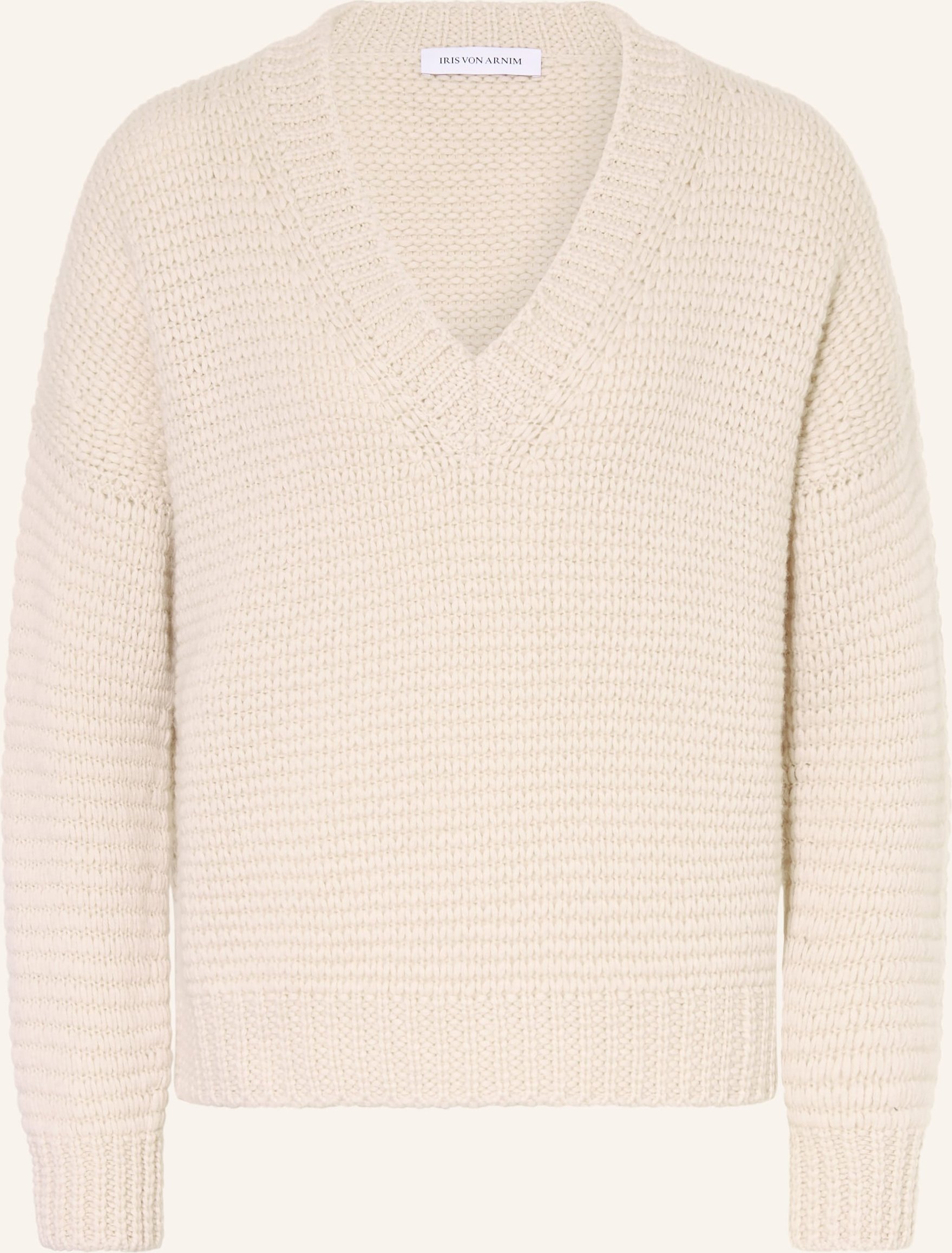 Iris Von Arnim Cashmere-Pullover Magnolie beige