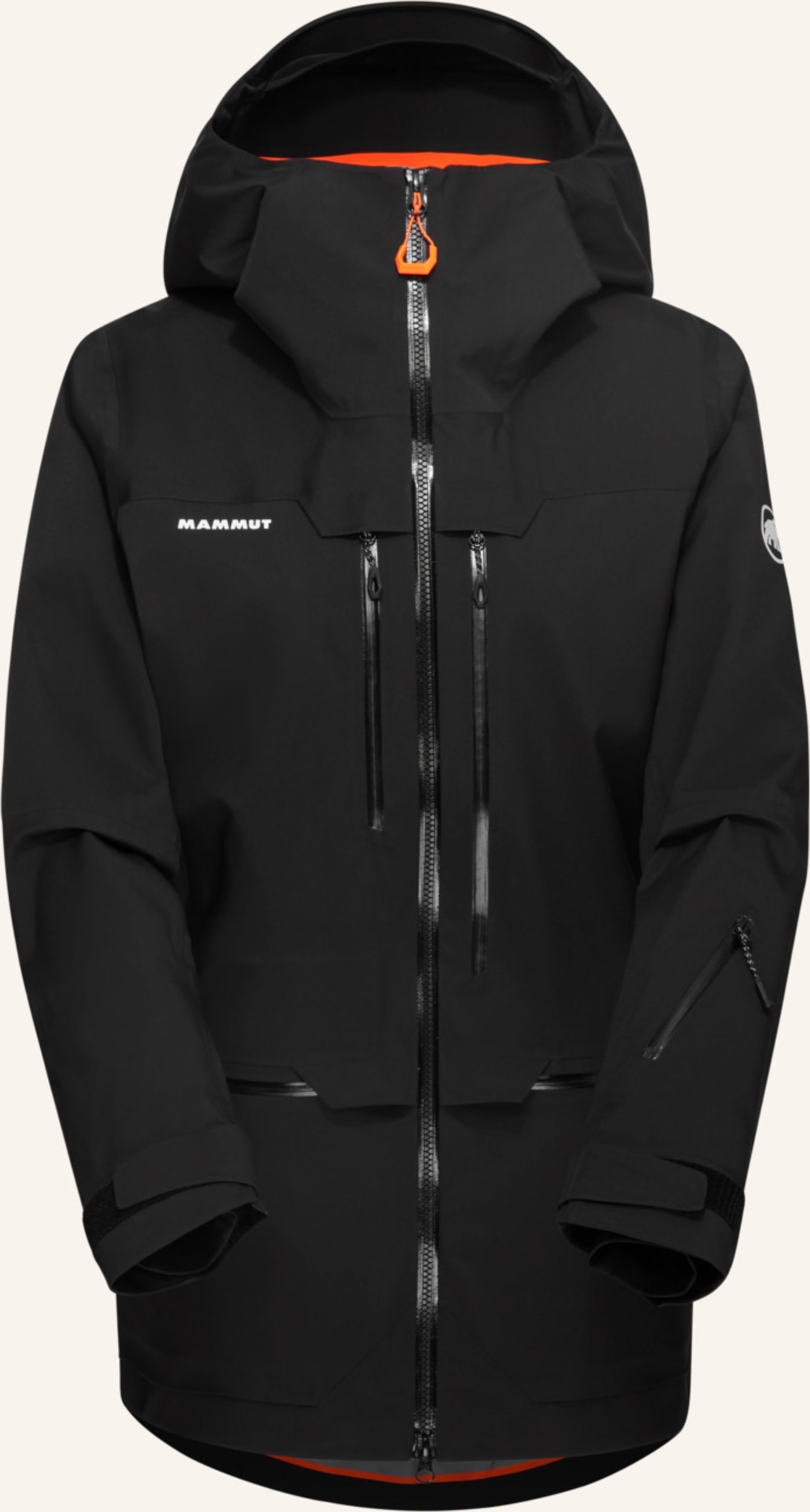 Mammut Hardshell-Skijacke Haldigrat schwarz