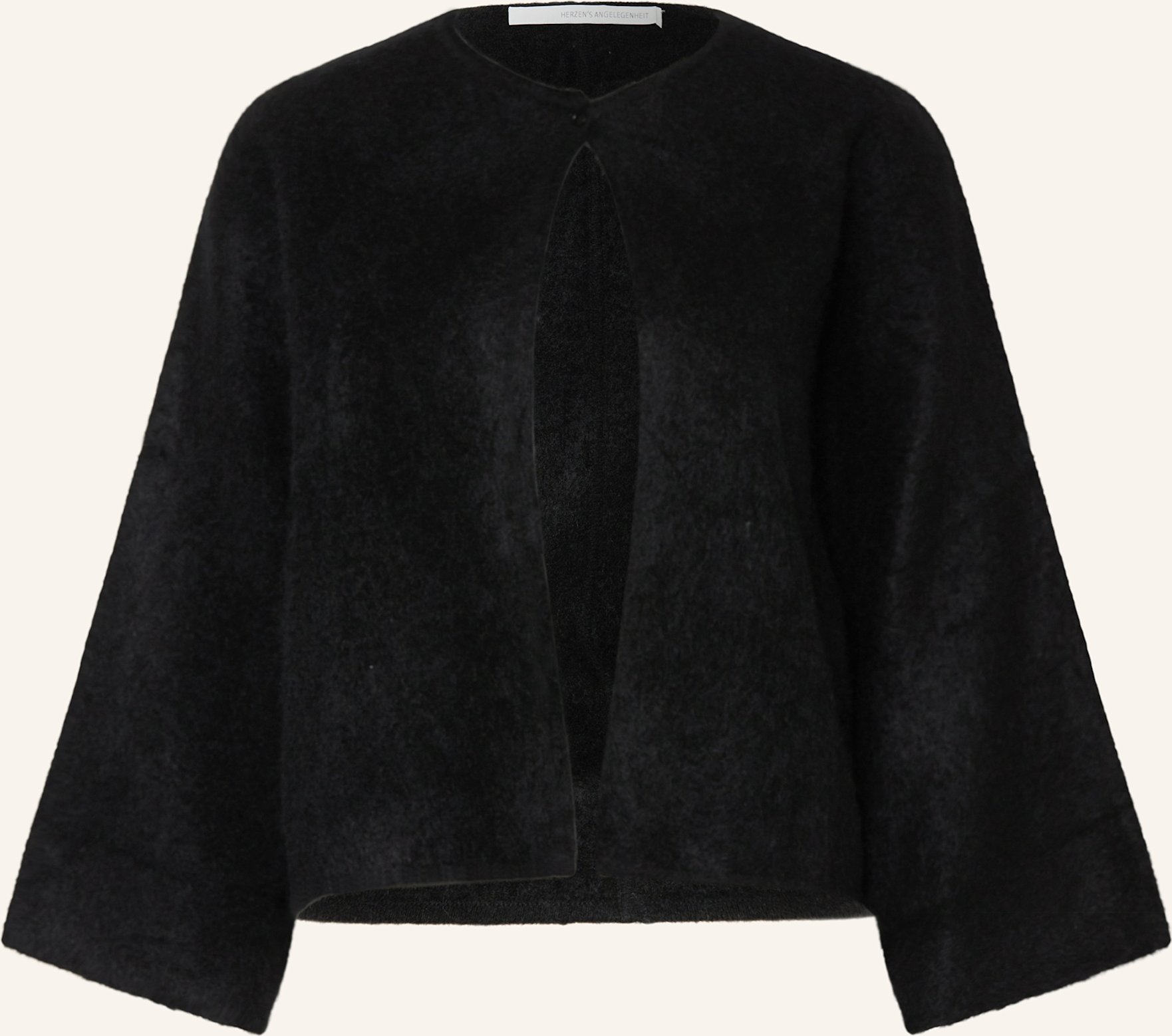 Herzen's Angelegenheit Strickjacke Aus Cashmere schwarz