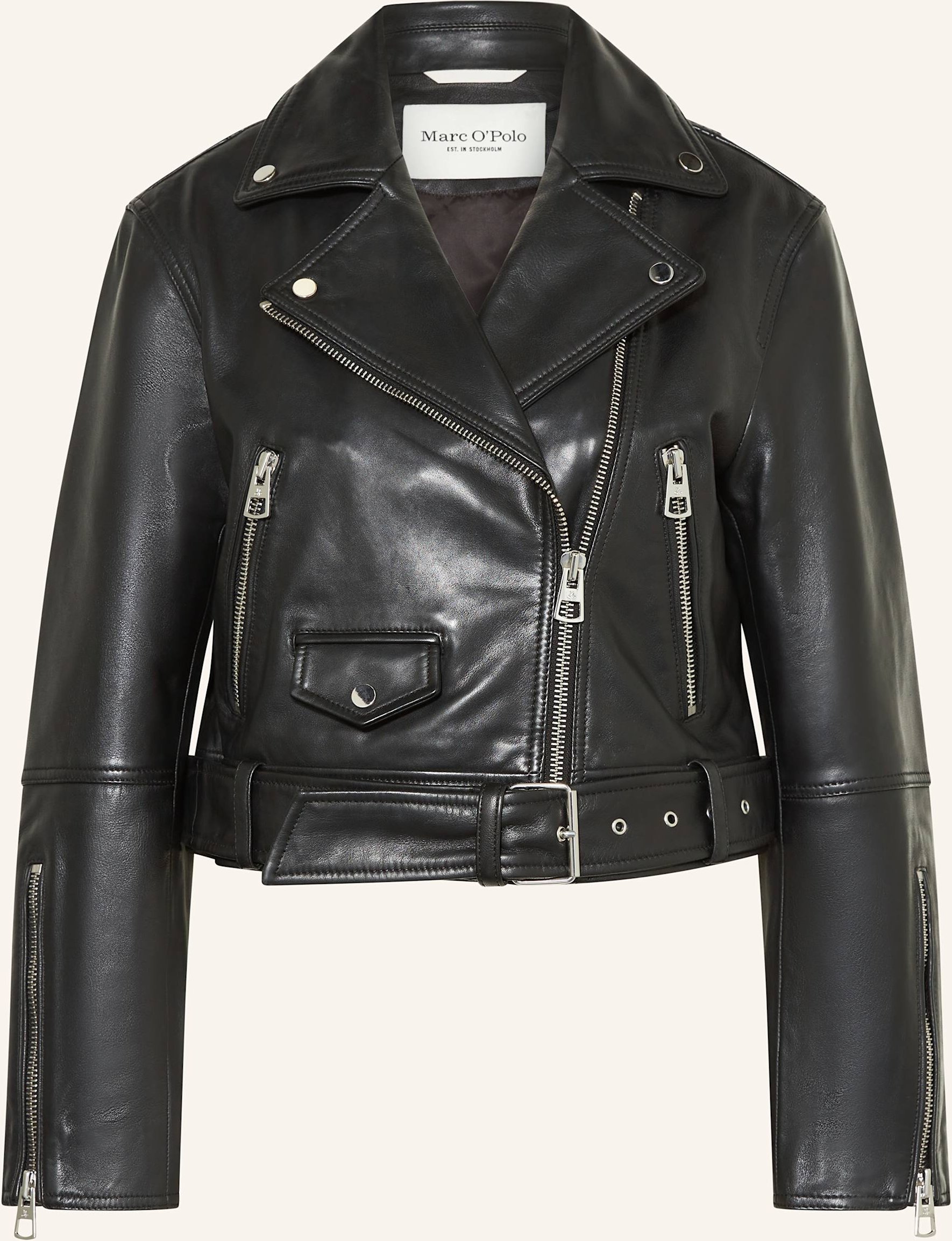 Thumbnail - Marc O'polo Lederjacke schwarz