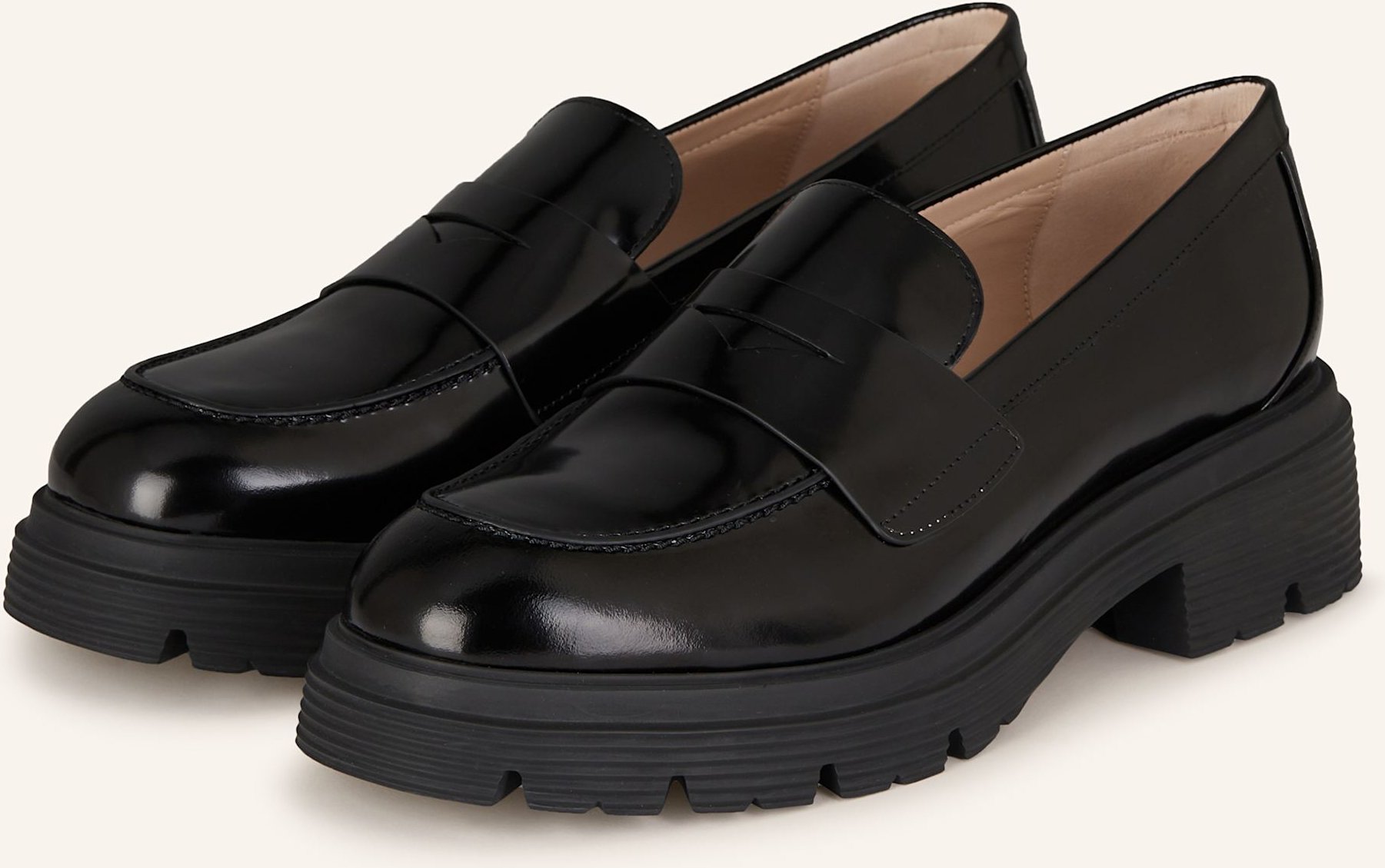 Thumbnail - Stuart Weitzman Penny-Loafer Hudson Lite schwarz