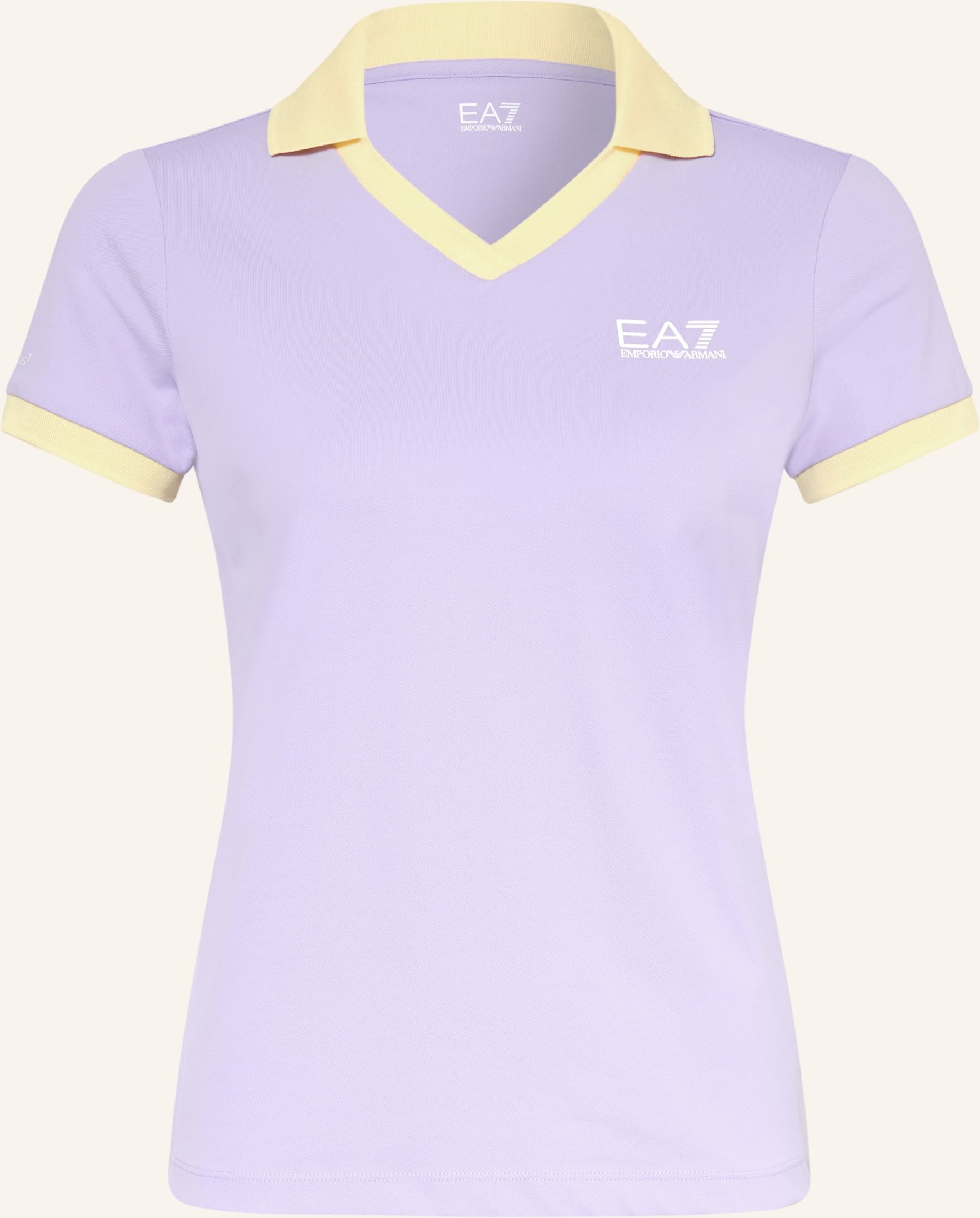 ea7 Emporio Armani Funktions-Poloshirt Tennis Pro lila