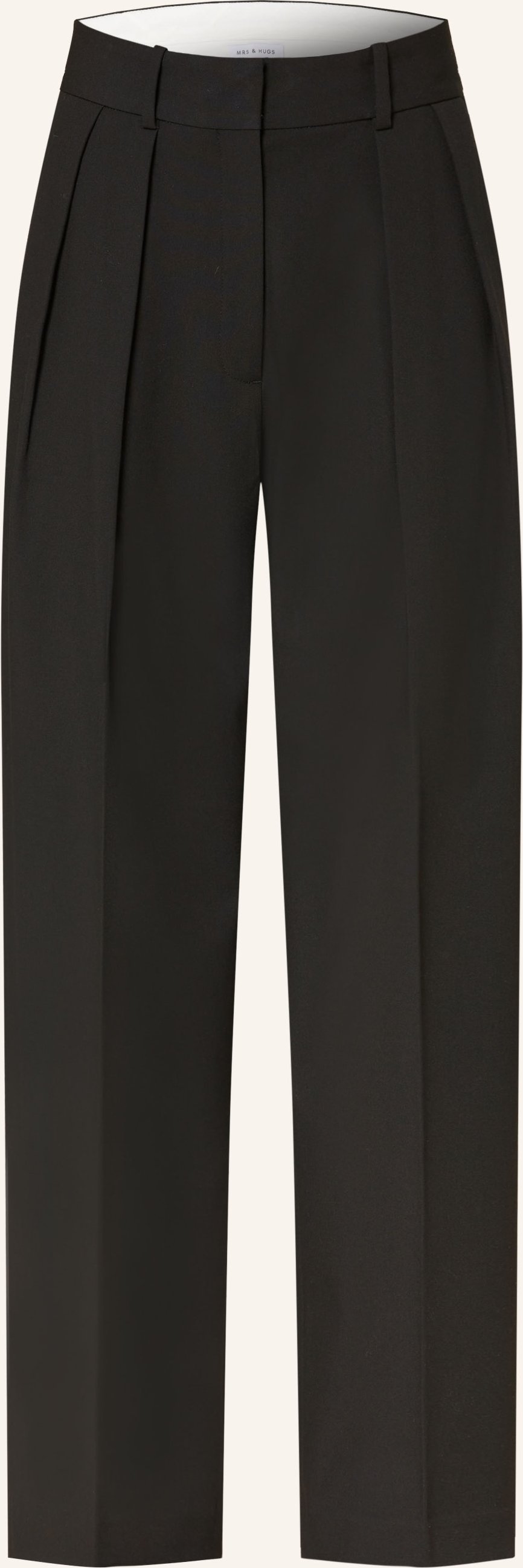 Mrs & Hugs Marlenehose schwarz