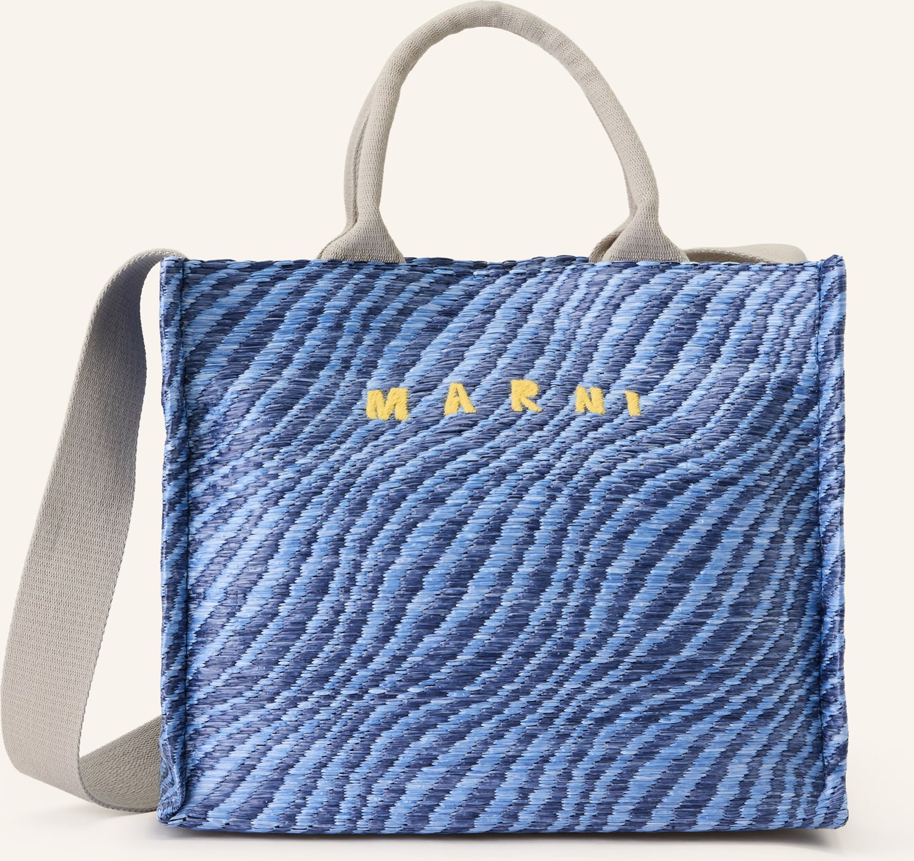 Marni Shopper Small blau