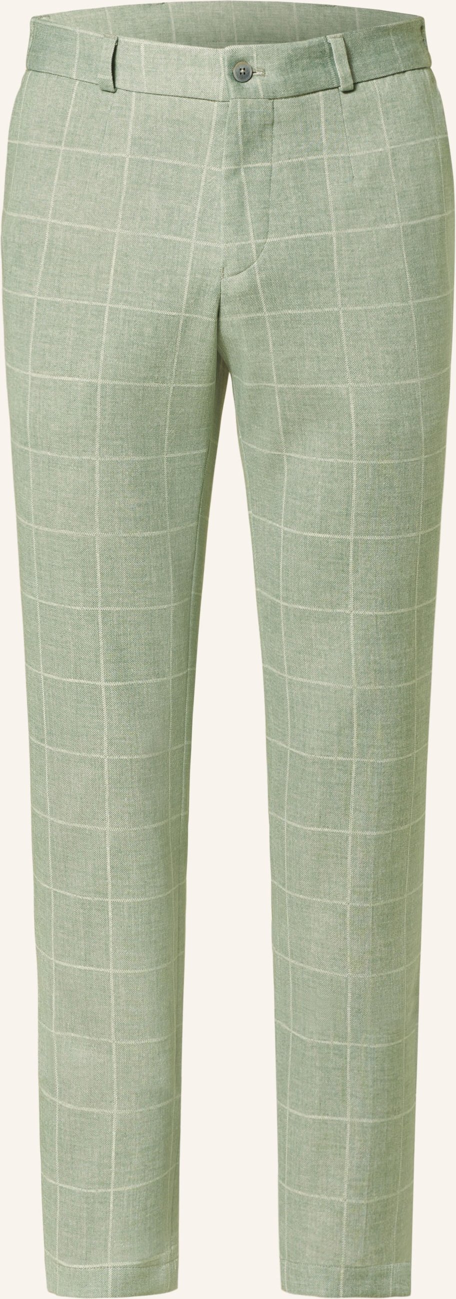 Paul Anzughose Slim Fit gruen