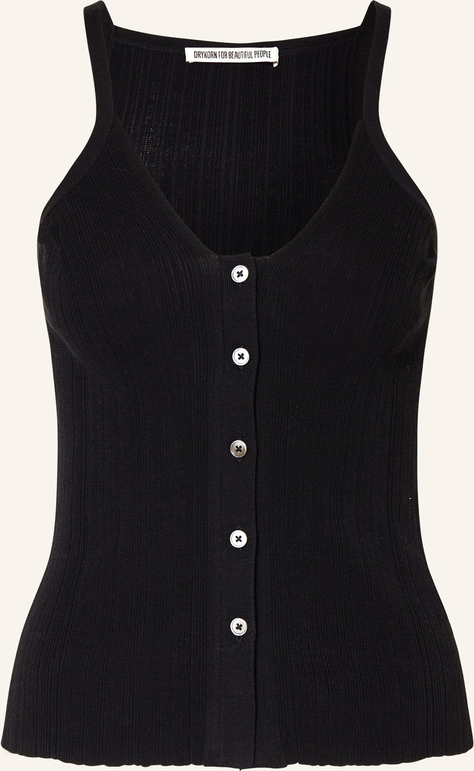 Drykorn Stricktop Ginni schwarz