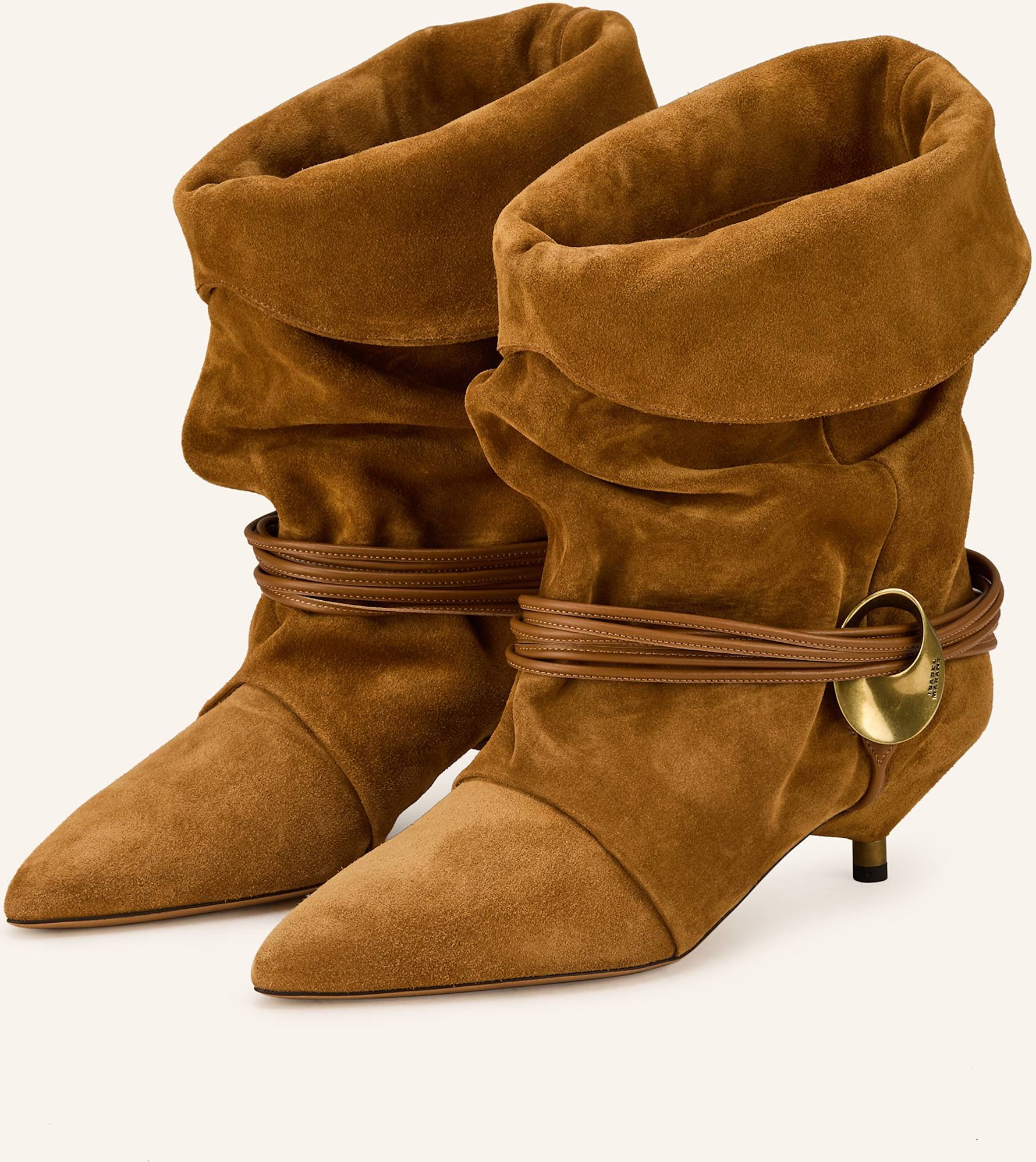 Thumbnail - Isabel Marant Stiefeletten Edrika braun