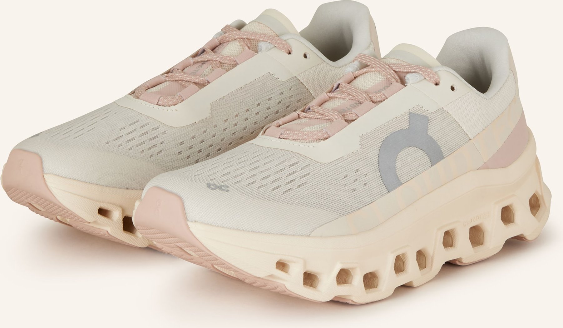 On Sneaker Cloudmonster rosa