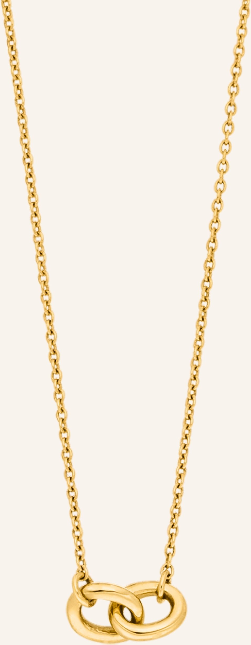 Leaf Halskette Eternal Touch Aus 14 Karat Gelbgold gold