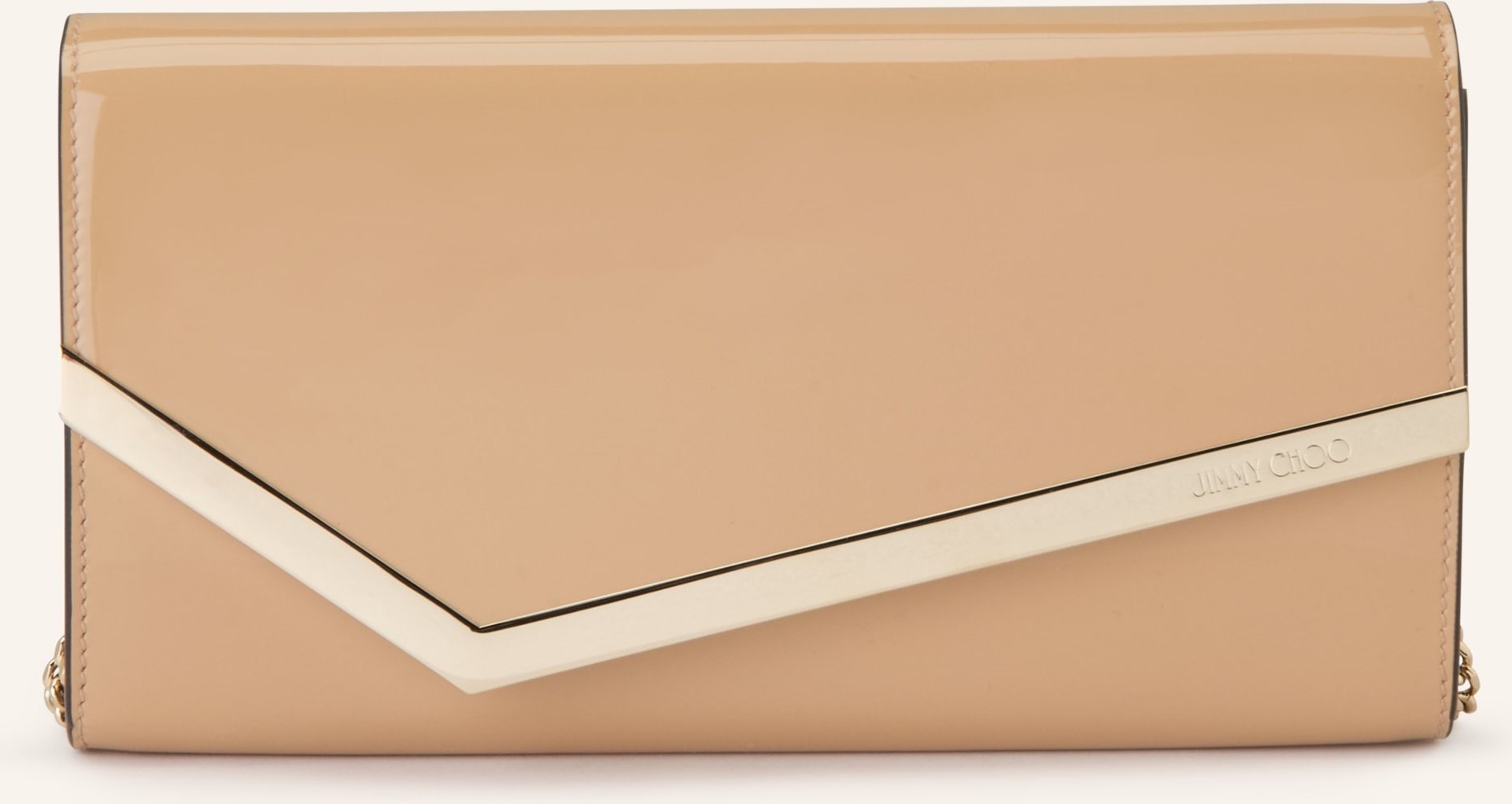 Jimmy Choo Clutch Emmie beige