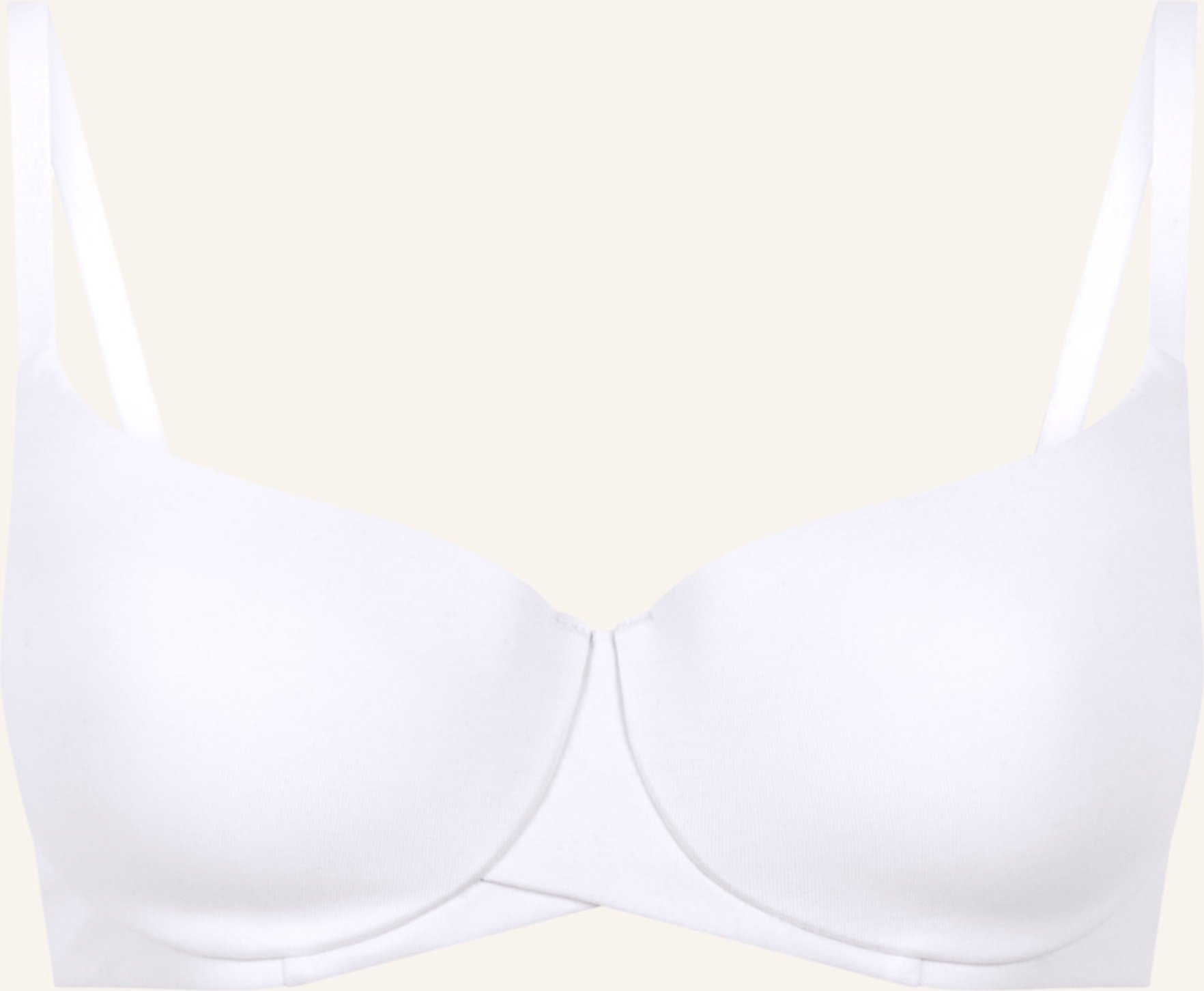 Thumbnail - Hunkemöller Bügel-Bh Cotton weiss