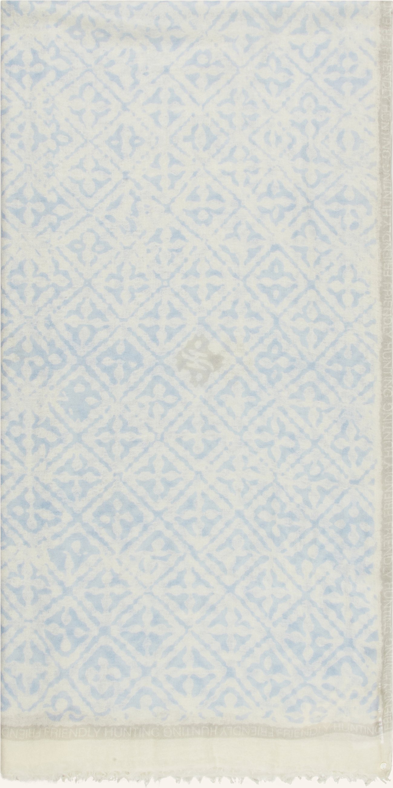 Friendly Hunting Cashmere-Schal Eyes Of Marakech blau