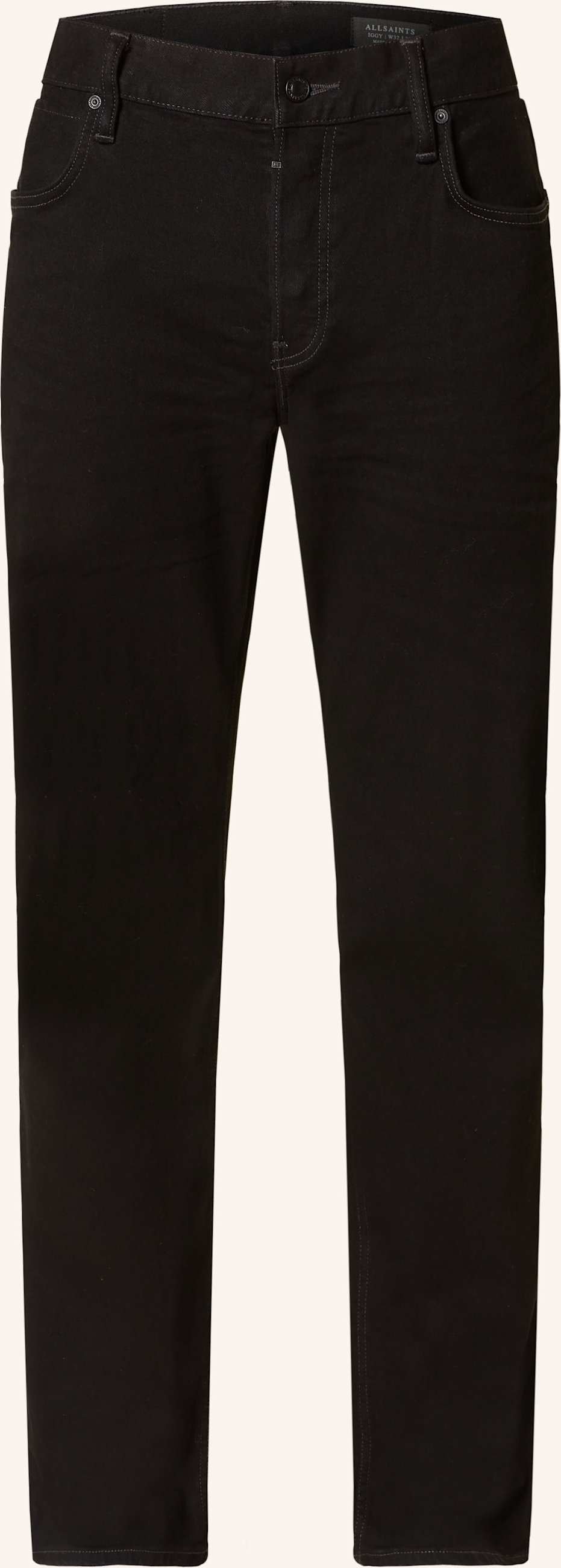 Allsaints Jeans Iggy Regular Fit schwarz