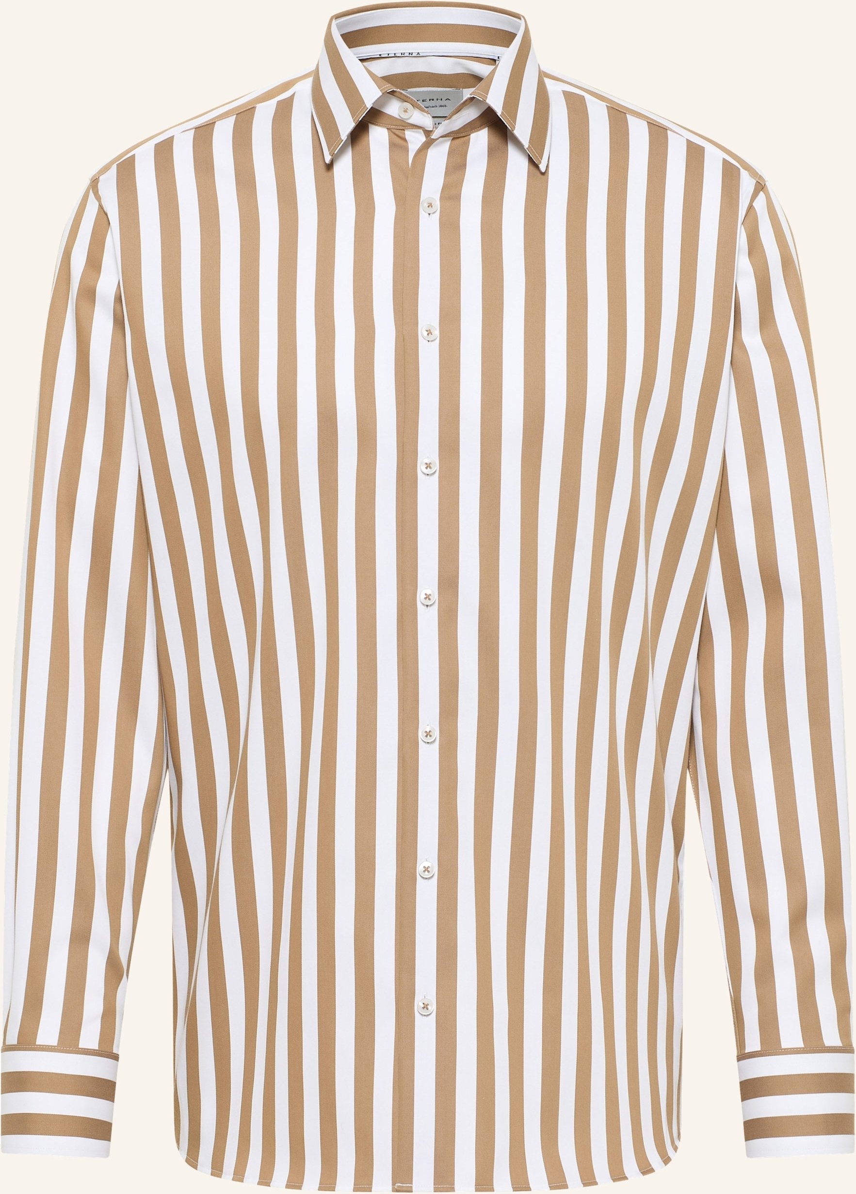 Thumbnail - Eterna Hemd Modern Fit beige