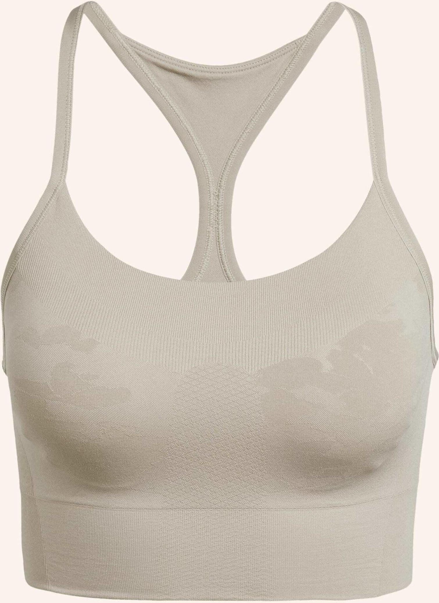 Adidas By Stella Mccartney Adidas By Stella Mccartney Truestrength Seamless Yoga Sport-Bh beige