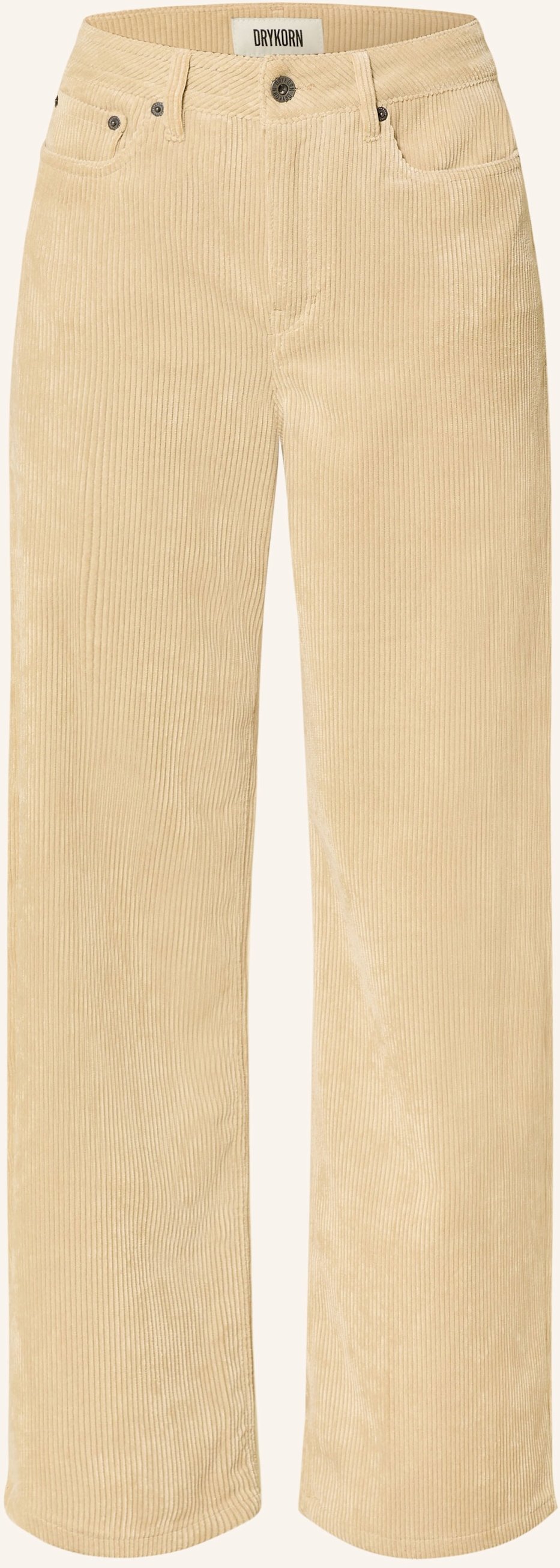 Drykorn Marlenehose Medley Aus Cord beige