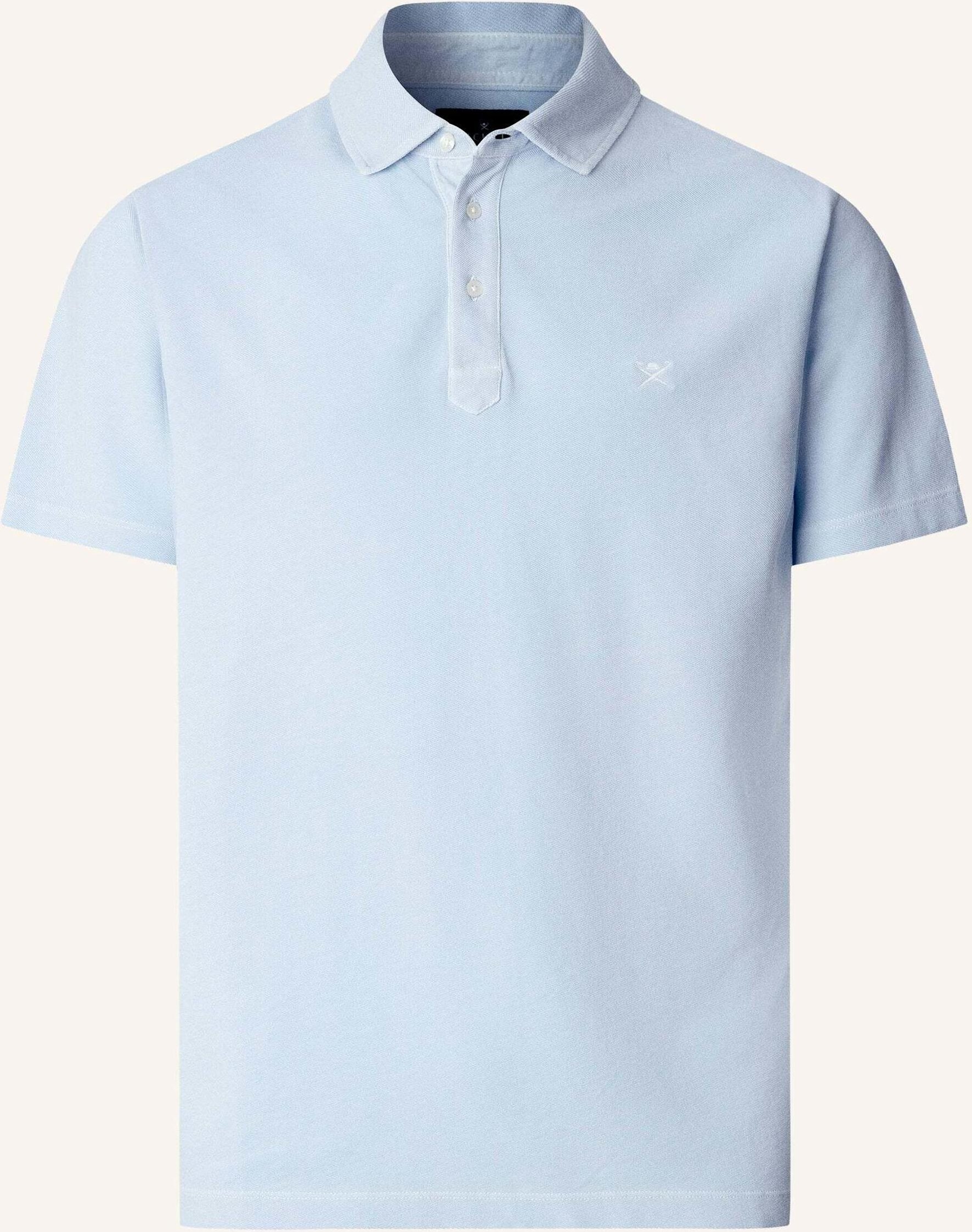 Hackett London Poloshirt Gmd Pique Ss blau