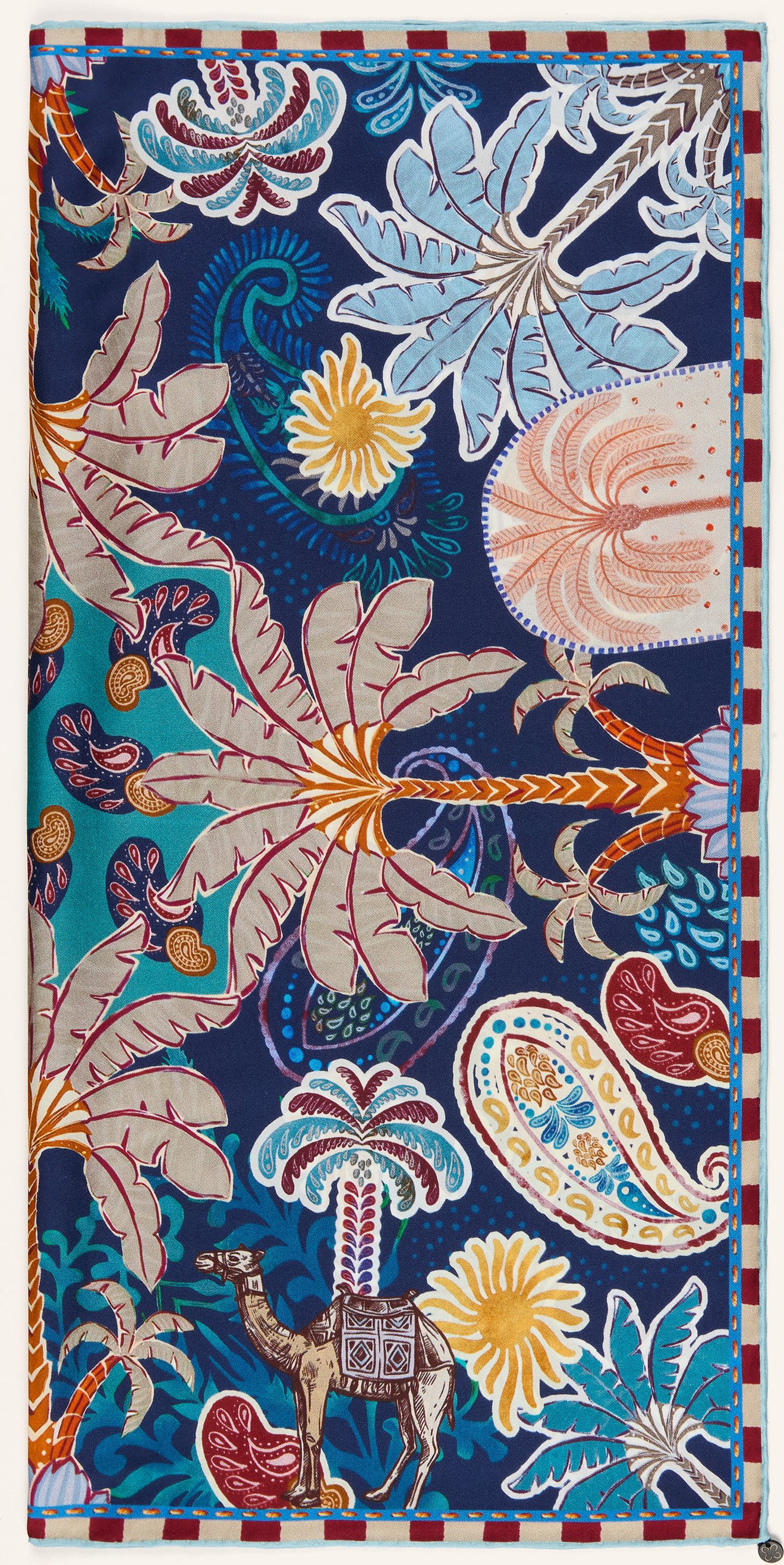 Codello Seidentuch blau