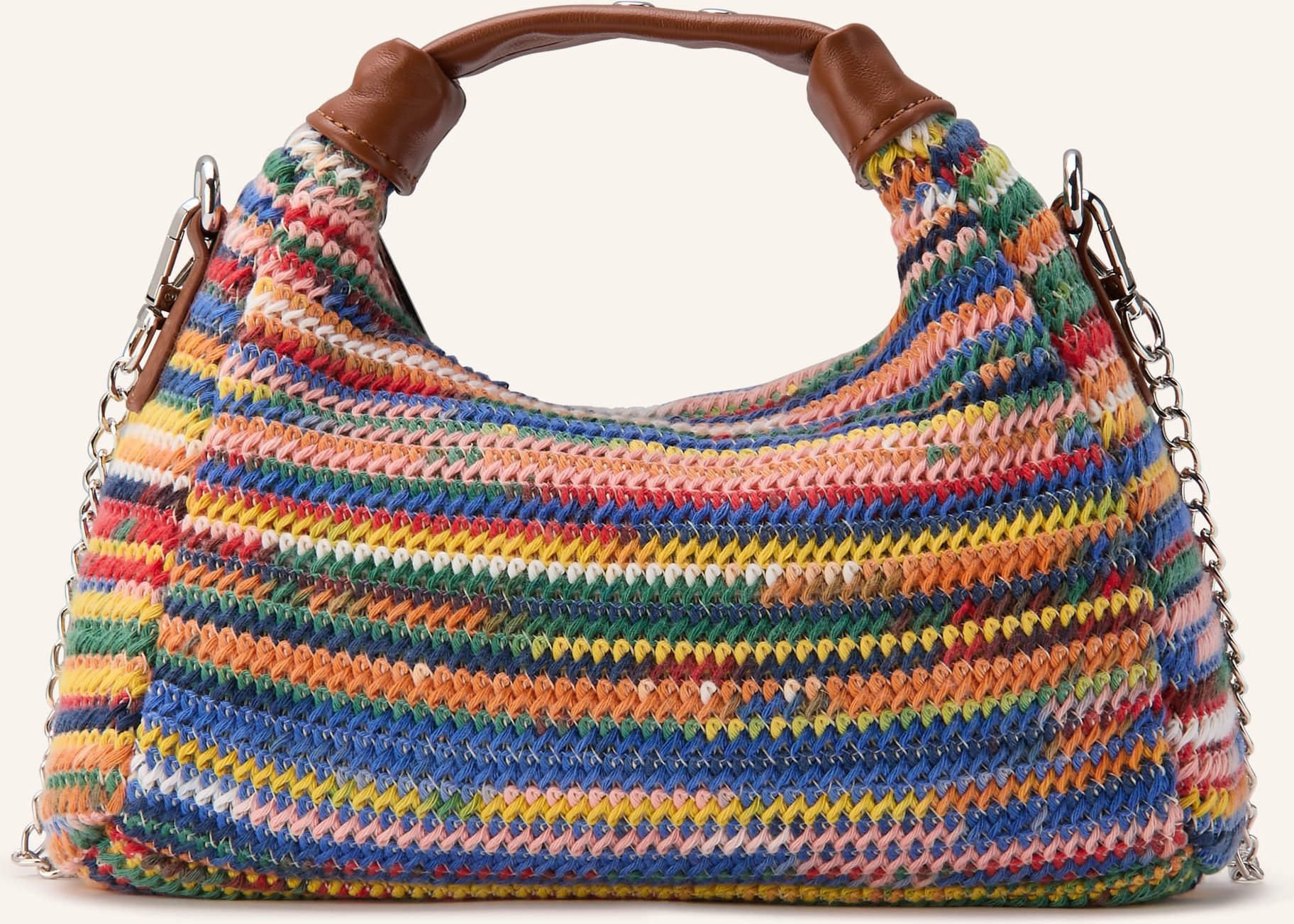 Núnoo Umhängetasche Mini Dandy Small Mit Nieten rot