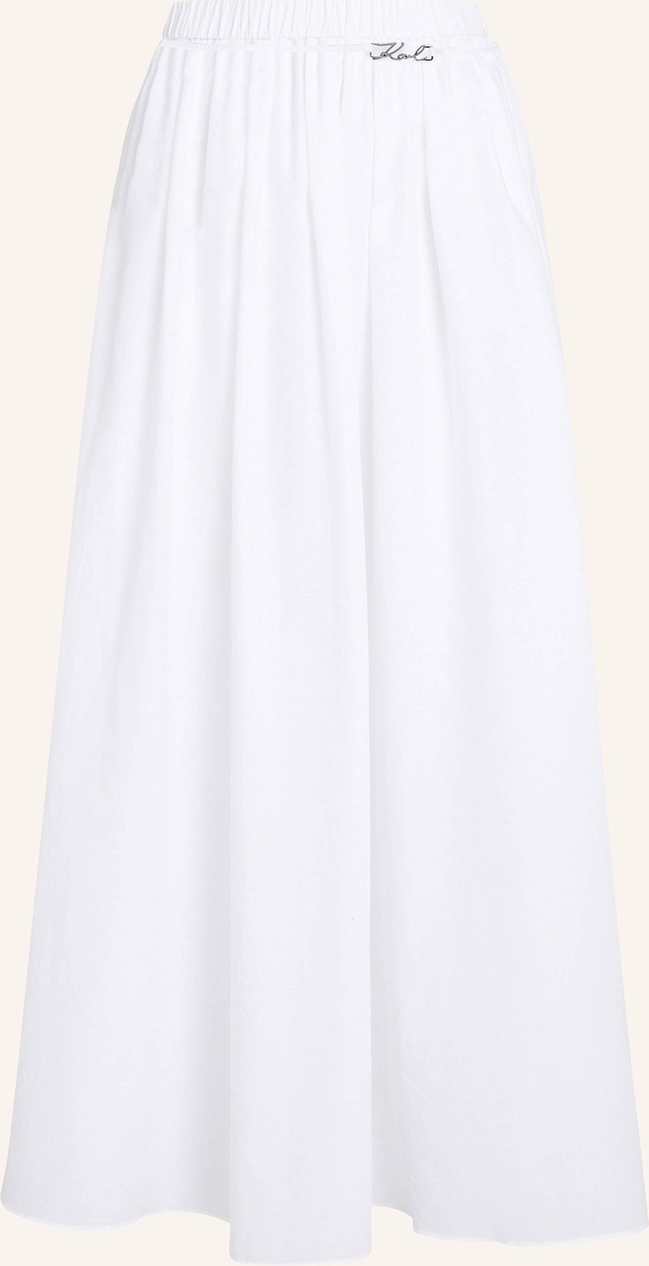 Karl Lagerfeld Maxirock weiss