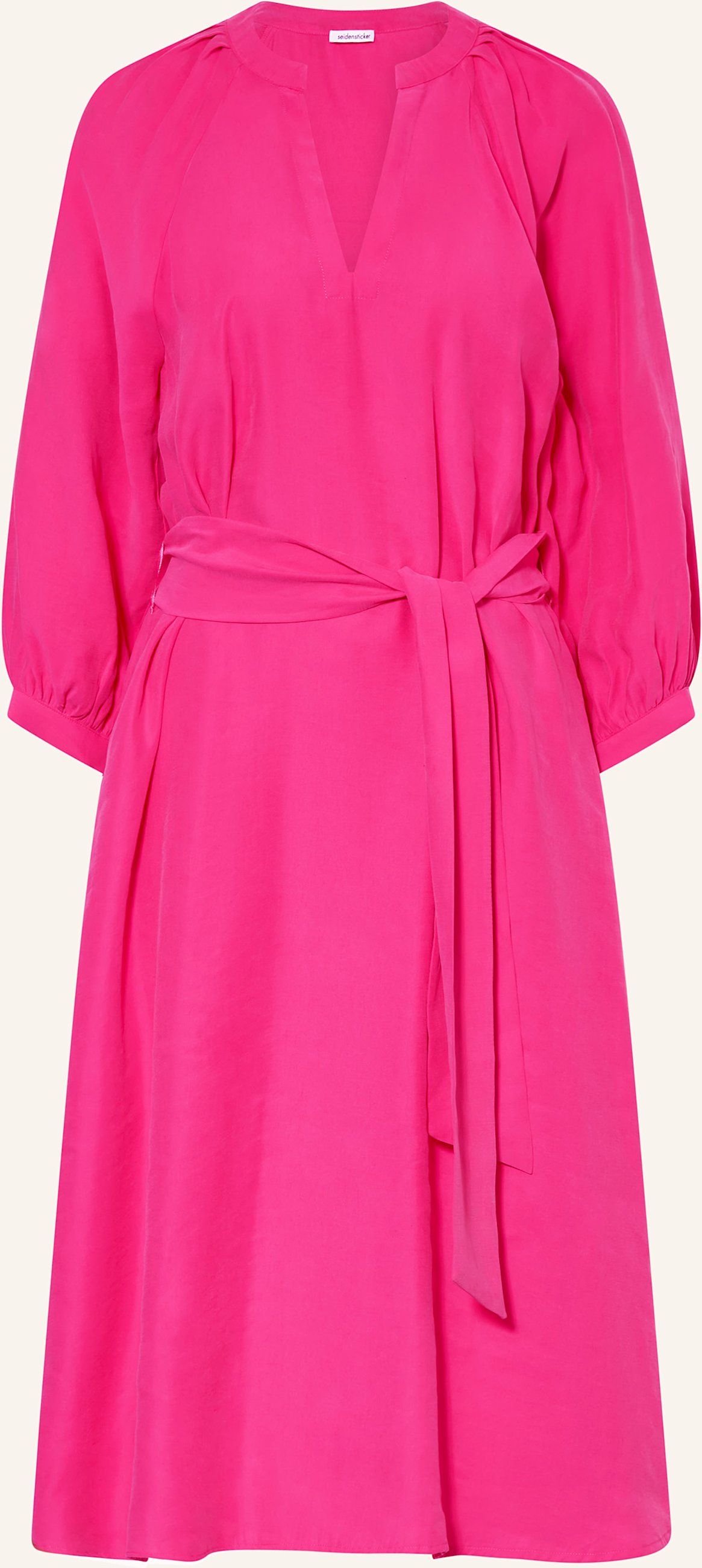 Seidensticker Kleid Mit 3/4-Arm pink